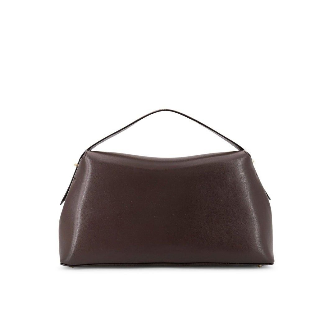 Toteme TOTEME T-Lock Bark brown Leather Top Handle Bag New & Authen Size ONE SIZE - 3 Thumbnail