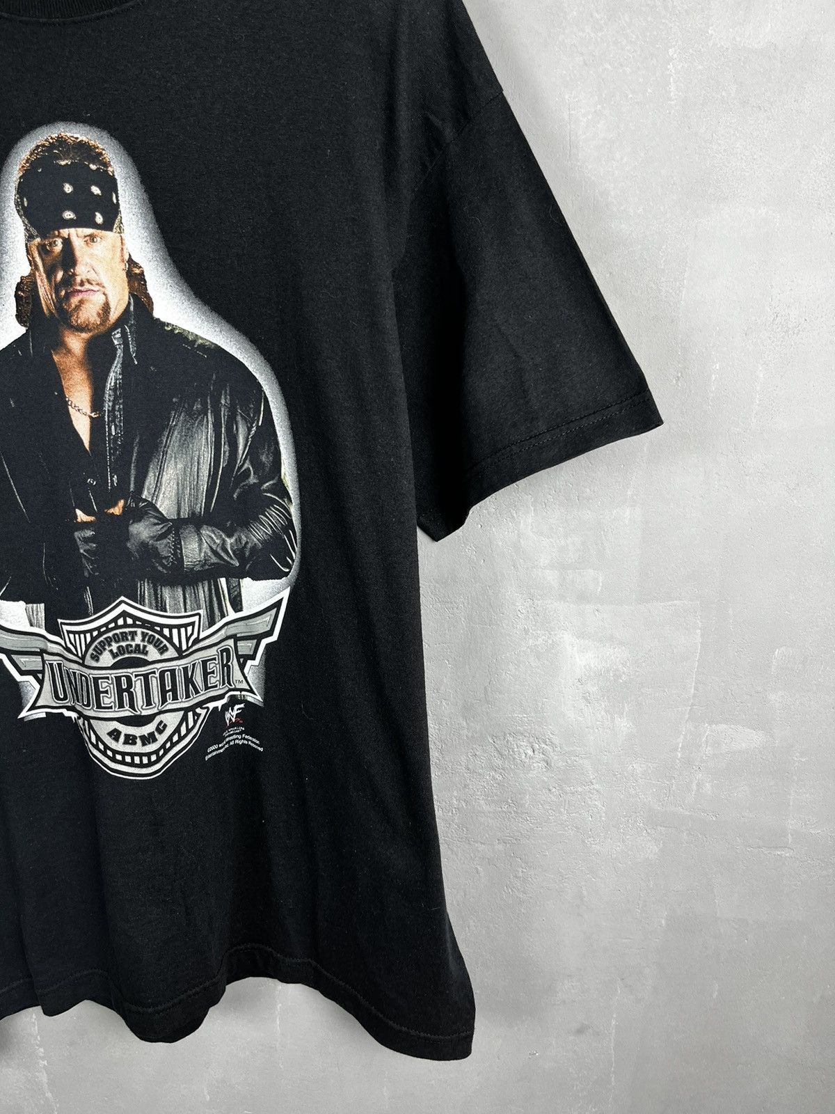 Vintage × WWE × WWF WWF T-shirt Undertaker vintage 2001 Size US L / EU 52-54 / 3 - 6 Thumbnail