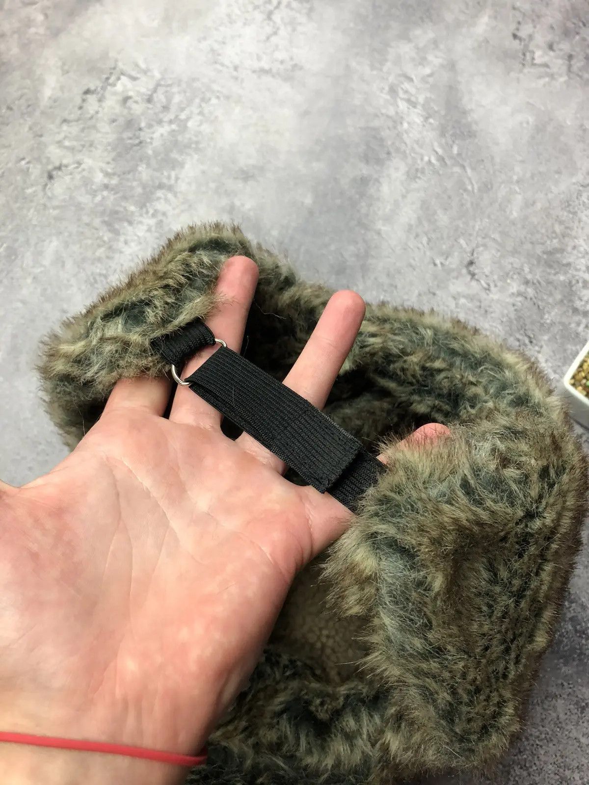 Vintage USHANKA Trapper Full Mohair Fleece Avantgarde Streetwear Hat Size ONE SIZE - 4 Thumbnail