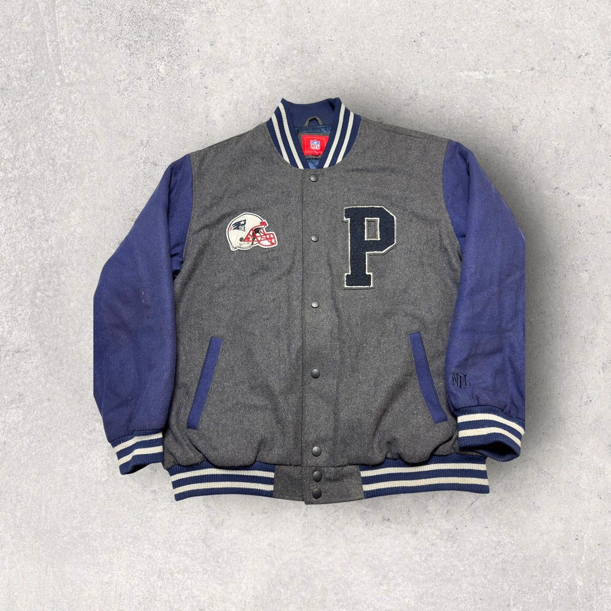 NFL Vintage New England Patriots varsity jacket Size US XXL / EU 58 / 5 - 1 Thumbnail