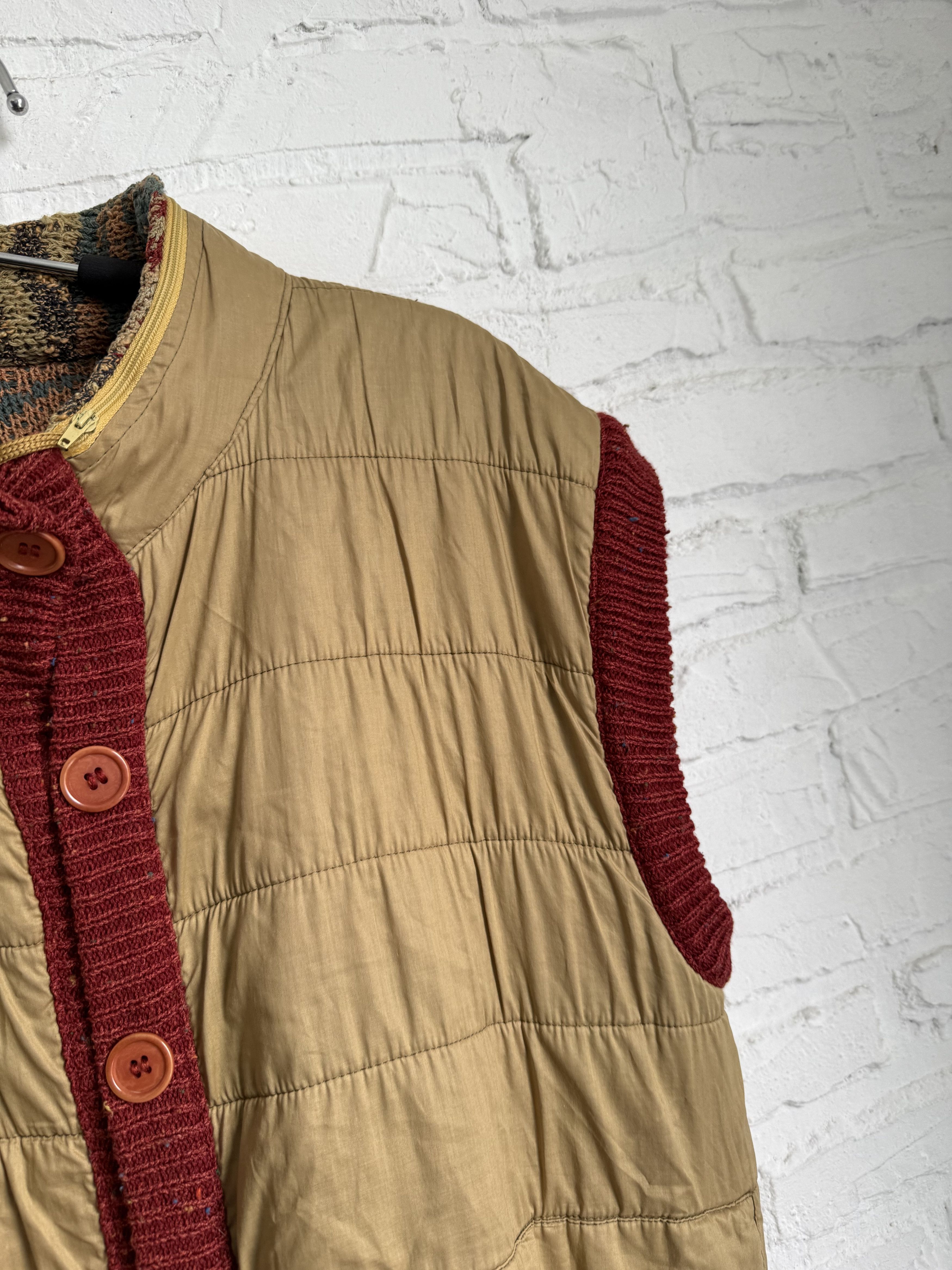 Missoni Vintage Missoni Uomo Reversible Vest Knit & Gilet jacket Size US S / EU 44-46 / 1 - 10 Thumbnail