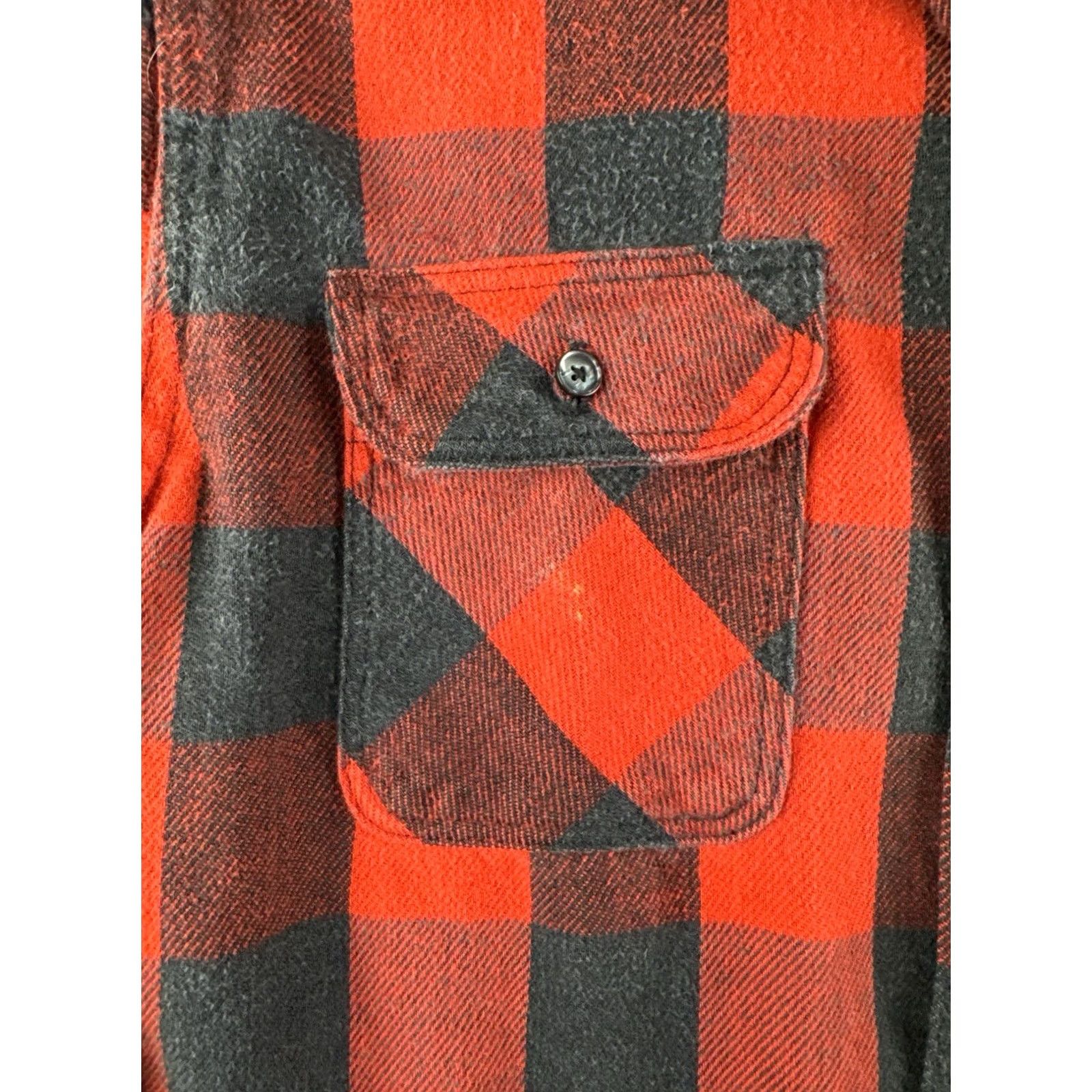 Vintage VINTAGE Prentiss Shirt Red Black USA L Flannel Button Up Workwear Mens 90s Size US L / EU 52-54 / 3 - 4 Thumbnail