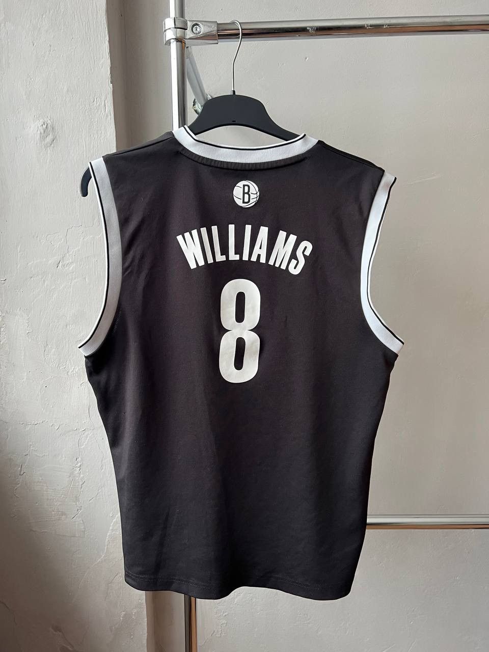 NBA 2015 BROOKLYN NETS #8 WILLIAMS ADIDAS BASKETBALL JERSEY SZ M Size US M / EU 48-50 / 2 - 10 Thumbnail