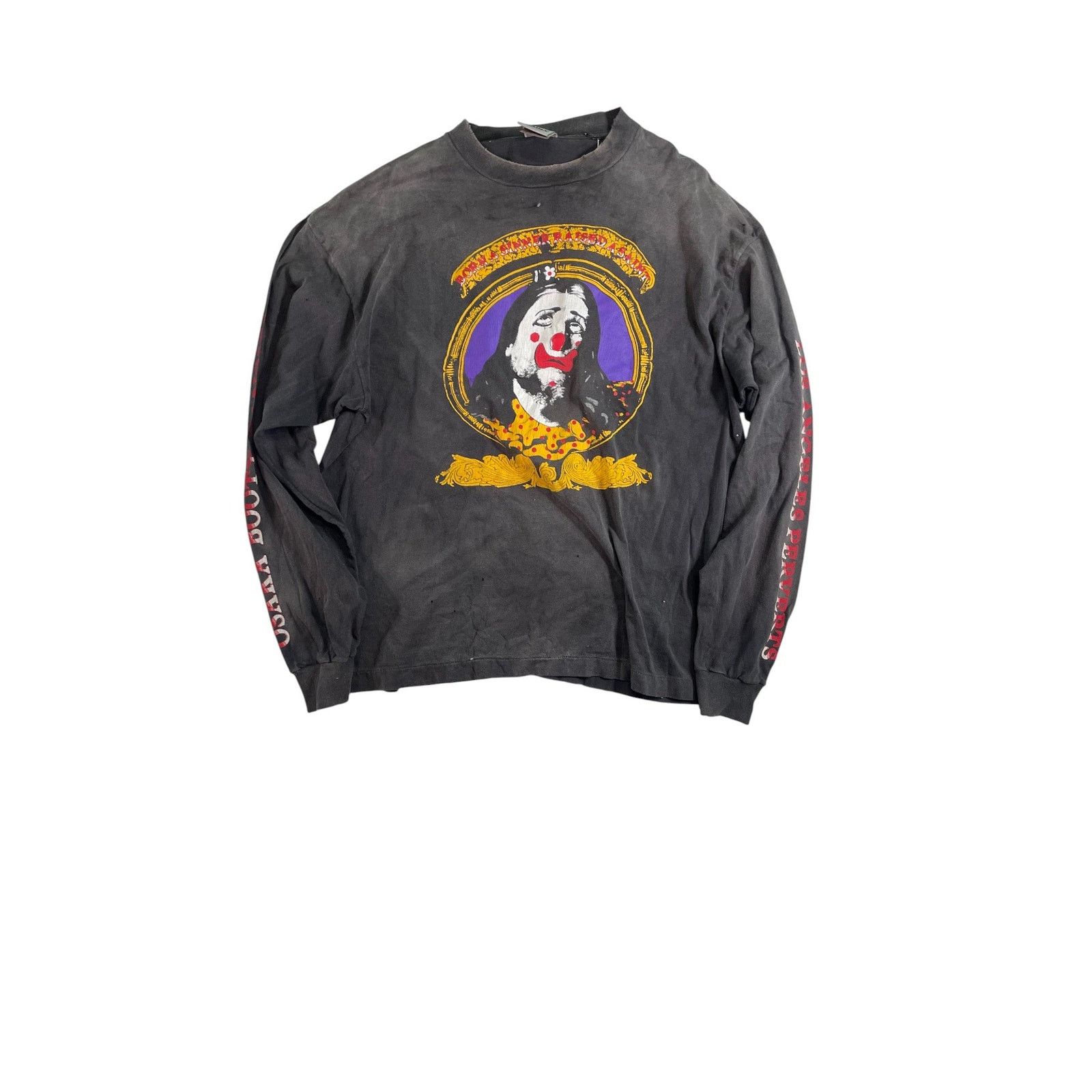 Saint Michael Born Saint Mxxxxxxx Clown Grey LS Size XL / US 12-14 / IT 48-50 - 1 Thumbnail