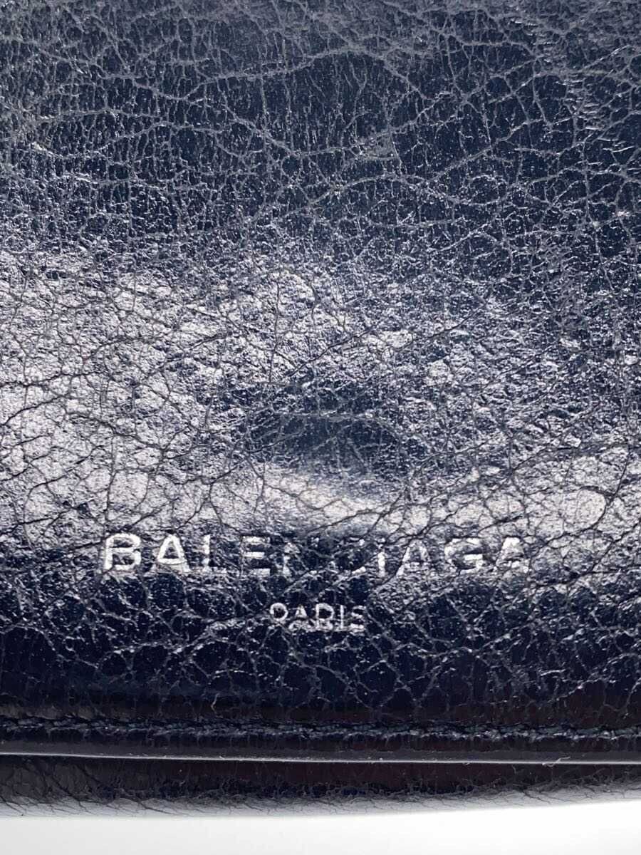 Balenciaga Balenciaga Leather Long Wallet Black Size ONE SIZE - 3 Thumbnail