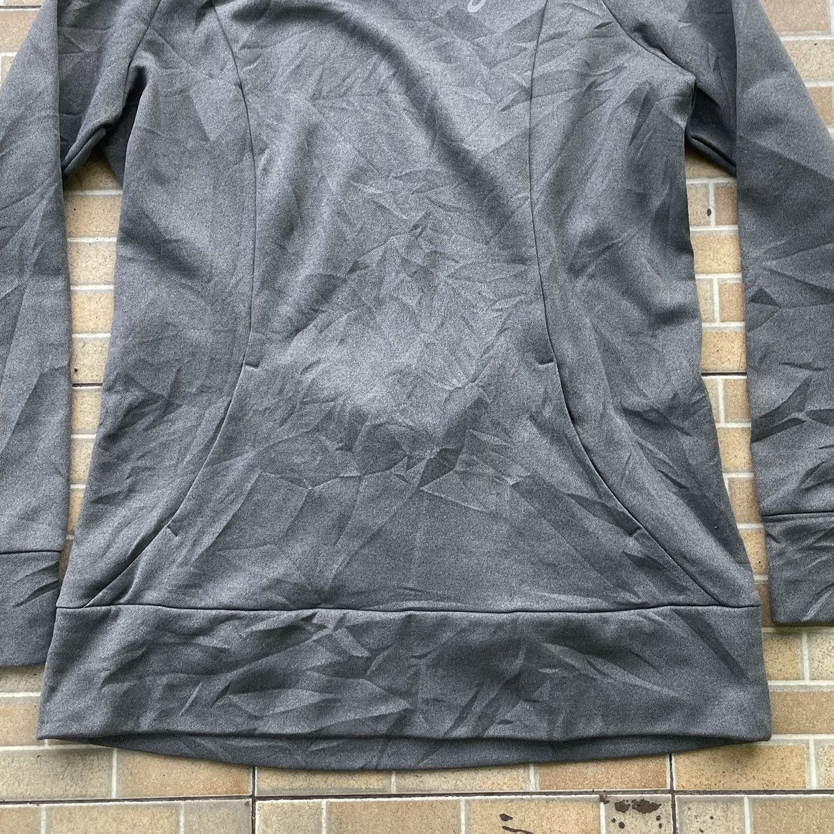 Asics Asics Pullover Hoodie Charcoal Grey Size S / US 4 / IT 40 - 5 Thumbnail