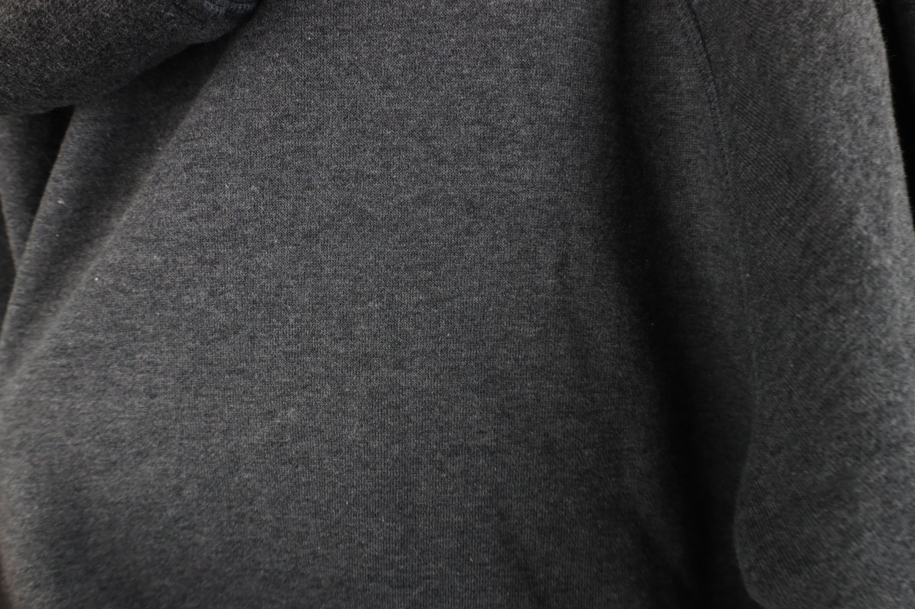 Vintage Vintage 90s Y2K Streetwear Henley Hoodie Sweatshirt Gray Size US XXL / EU 58 / 5 - 10 Thumbnail