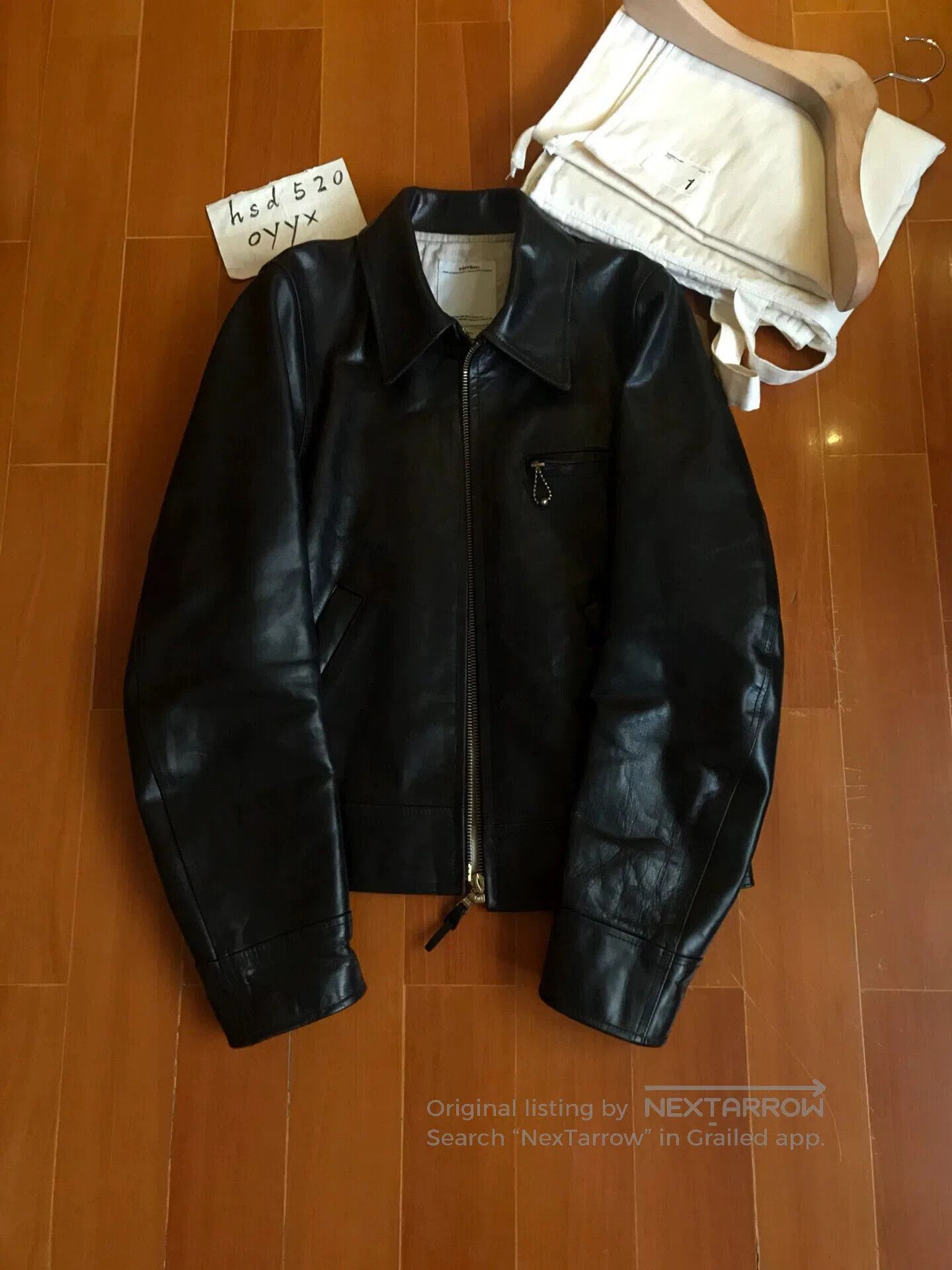 Visvim Black Leather Jacket Size S. Size US S / EU 44-46 / 1 - 1 Thumbnail