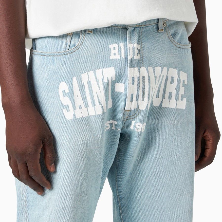 1989 STUDIO o1d2blof1124 Denim Jeans in Light Blue Size US 33 - 7 Thumbnail