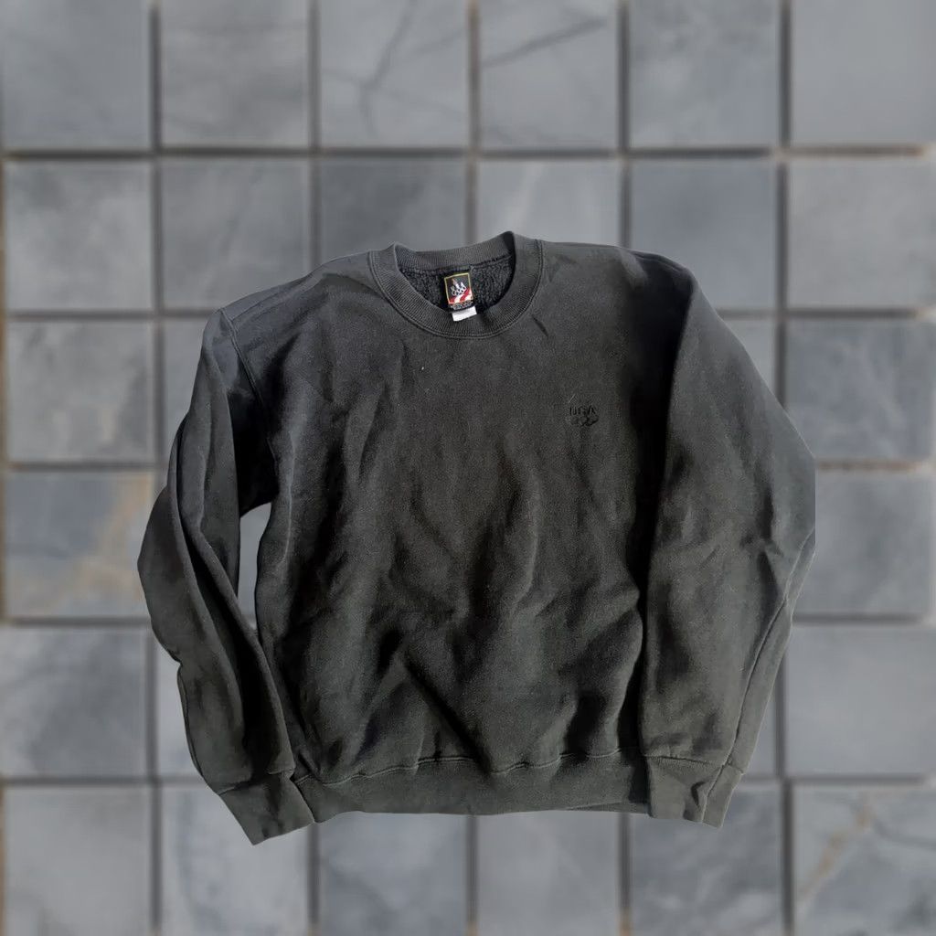 Vintage VINTAGE USA Olympic Sweatshirt Mens Medium Black Fleece Crewneck Logo 90s Size US M / EU 48-50 / 2 - 1 Thumbnail