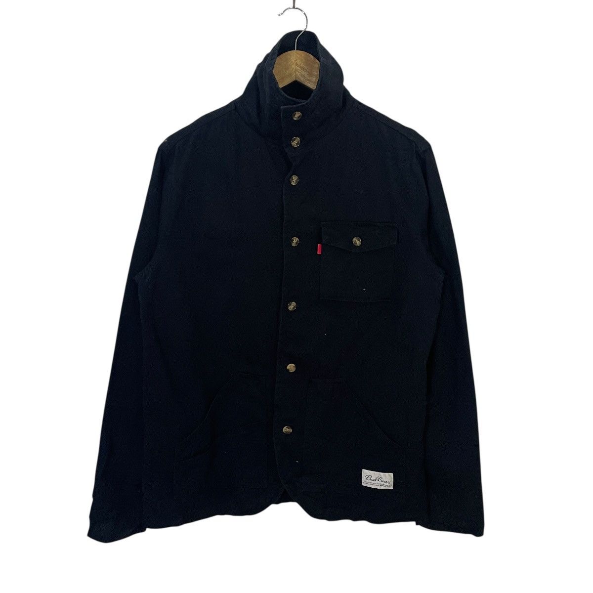 Japanese Brand Vintage Balloe Jeans Tactical Black Jacket Size US M / EU 48-50 / 2 - 1 Thumbnail