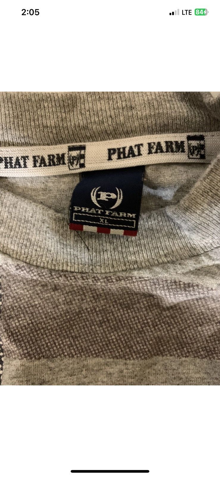 Phat Farm Phat farm mens Sz XL gray Flava 92 vintage streetwear Size US XL / EU 56 / 4 - 2 Thumbnail