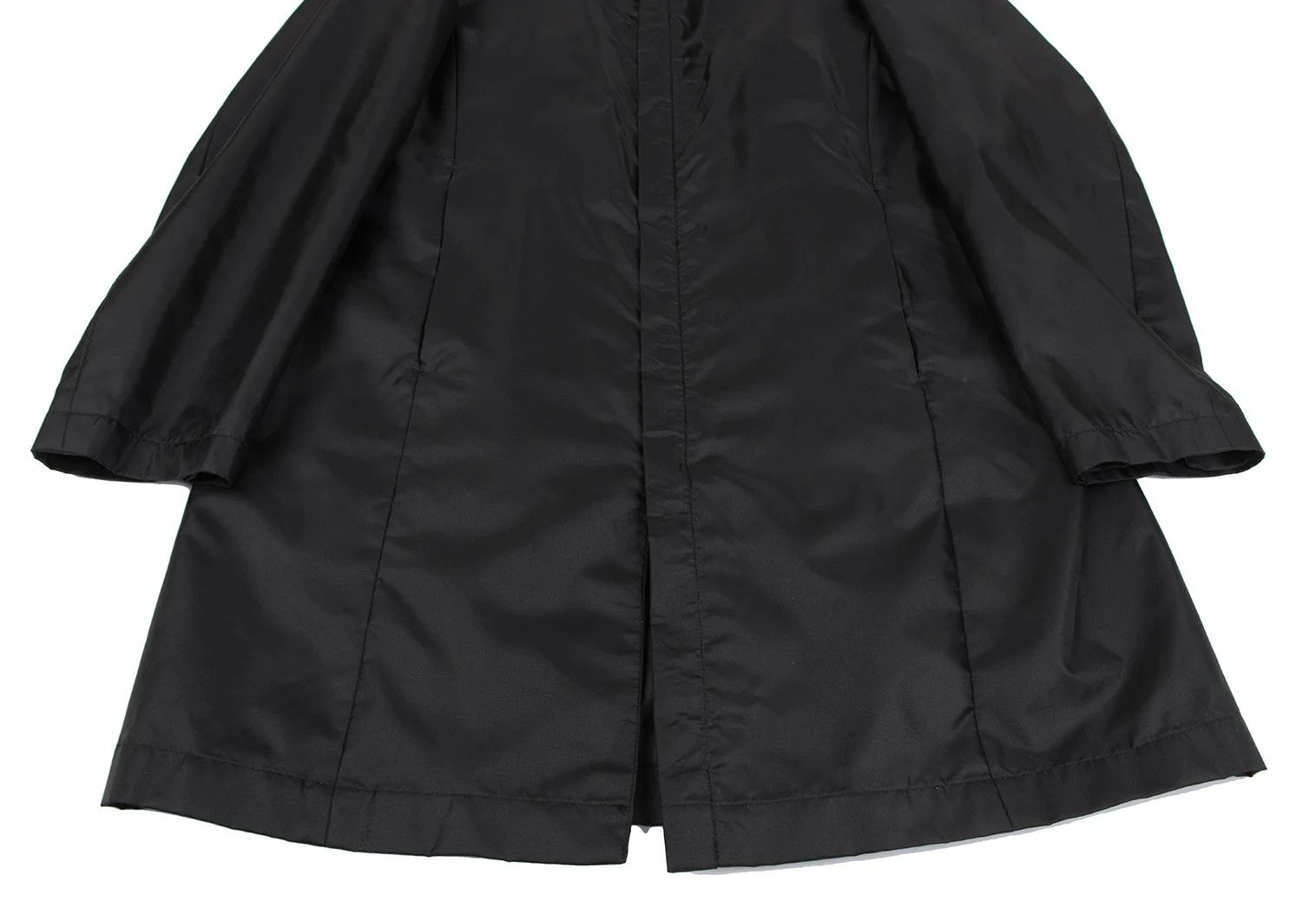 Jean Paul Gaultier Coated Nylon Zip Coat in Black Size 46 Size US S / EU 44-46 / 1 - 8 Thumbnail
