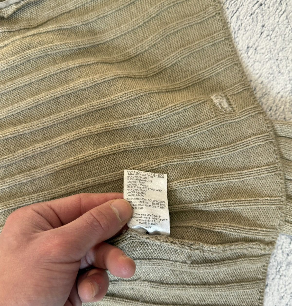 Burberry Burberry London Men Wool Full Zip Sweater XL Italy Logo Size US XL / EU 56 / 4 - 12 Thumbnail