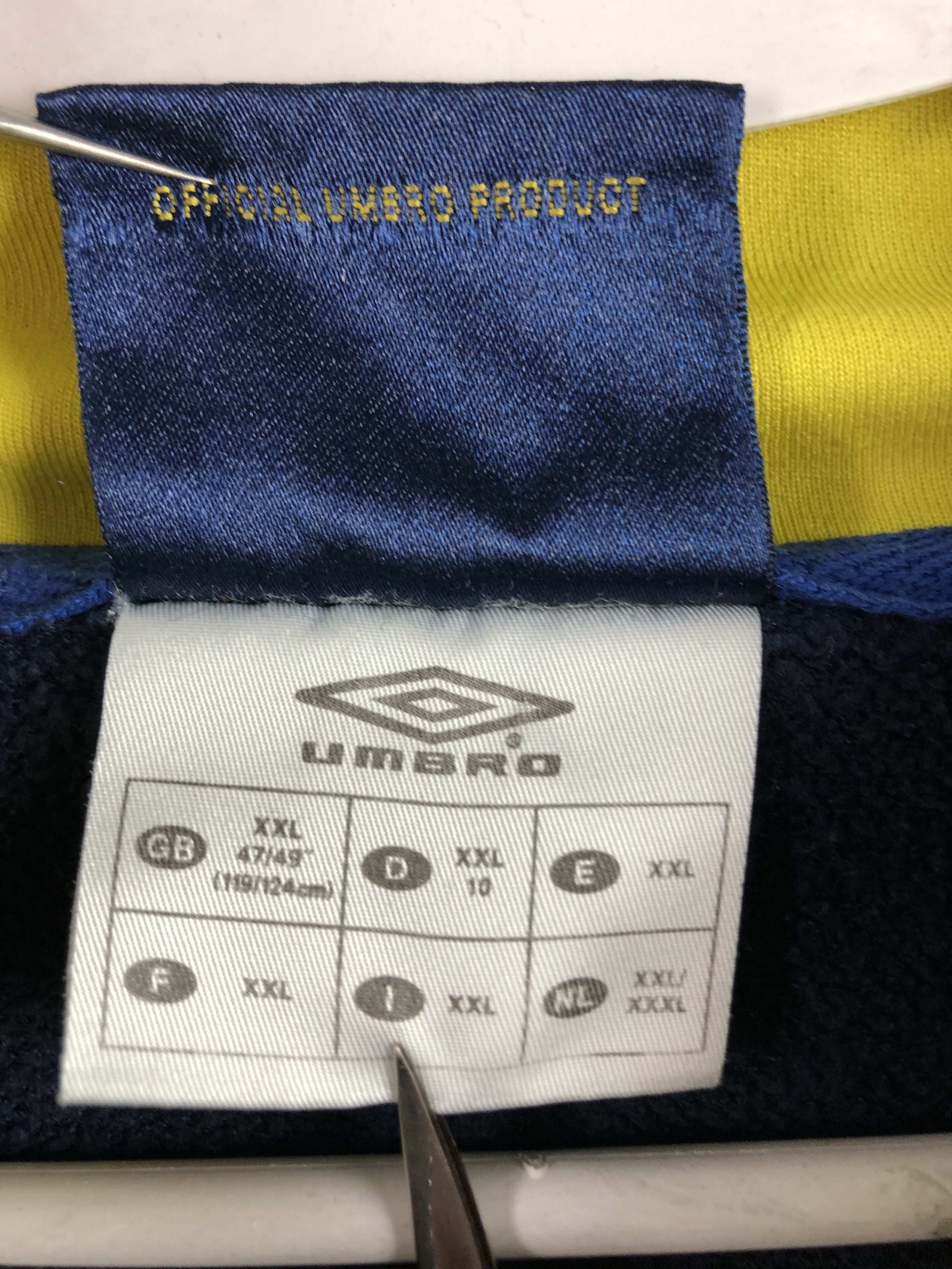 Umbro Vintage Umbro Sweden Football Sweatshirt Jacket Soccer Track Size US XXL / EU 58 / 5 - 11 Thumbnail