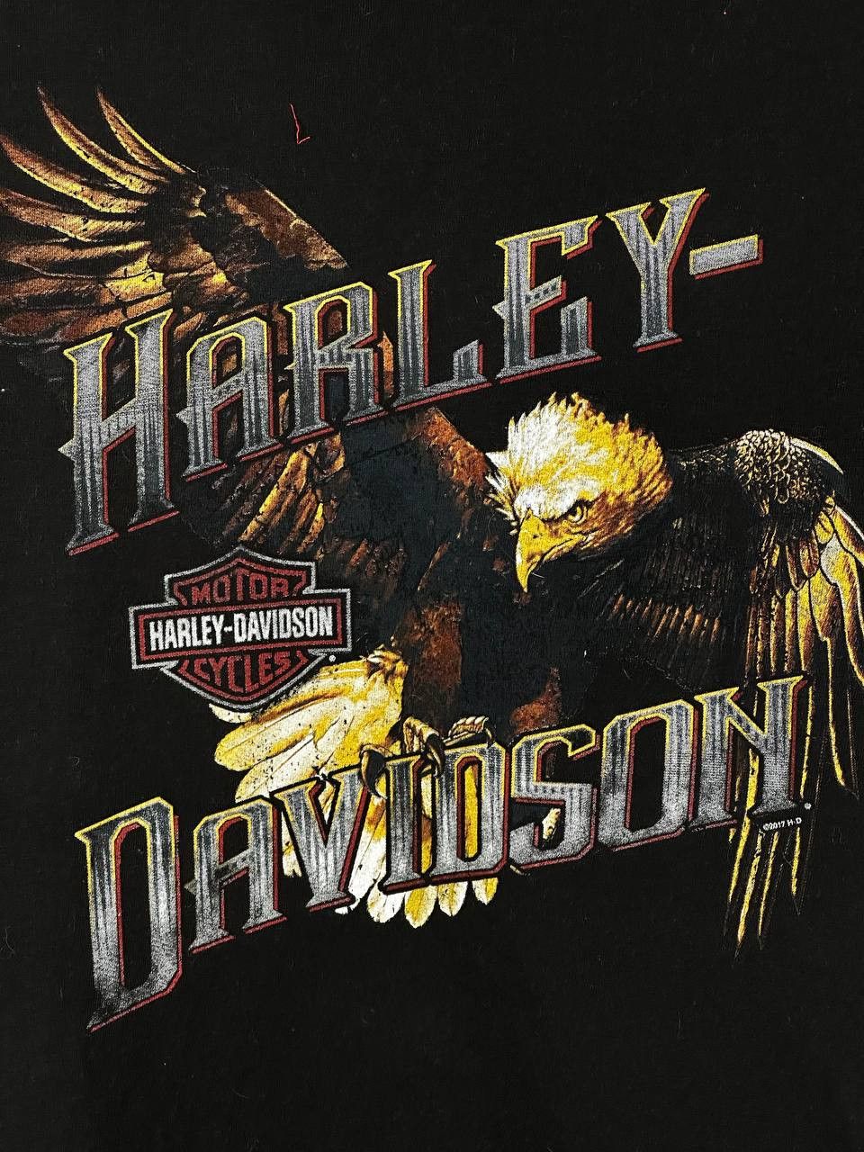 Harley Davidson Harley Davidson Vintage Eagle T-Shirt Biker Orlando Size US L / EU 52-54 / 3 - 4 Thumbnail