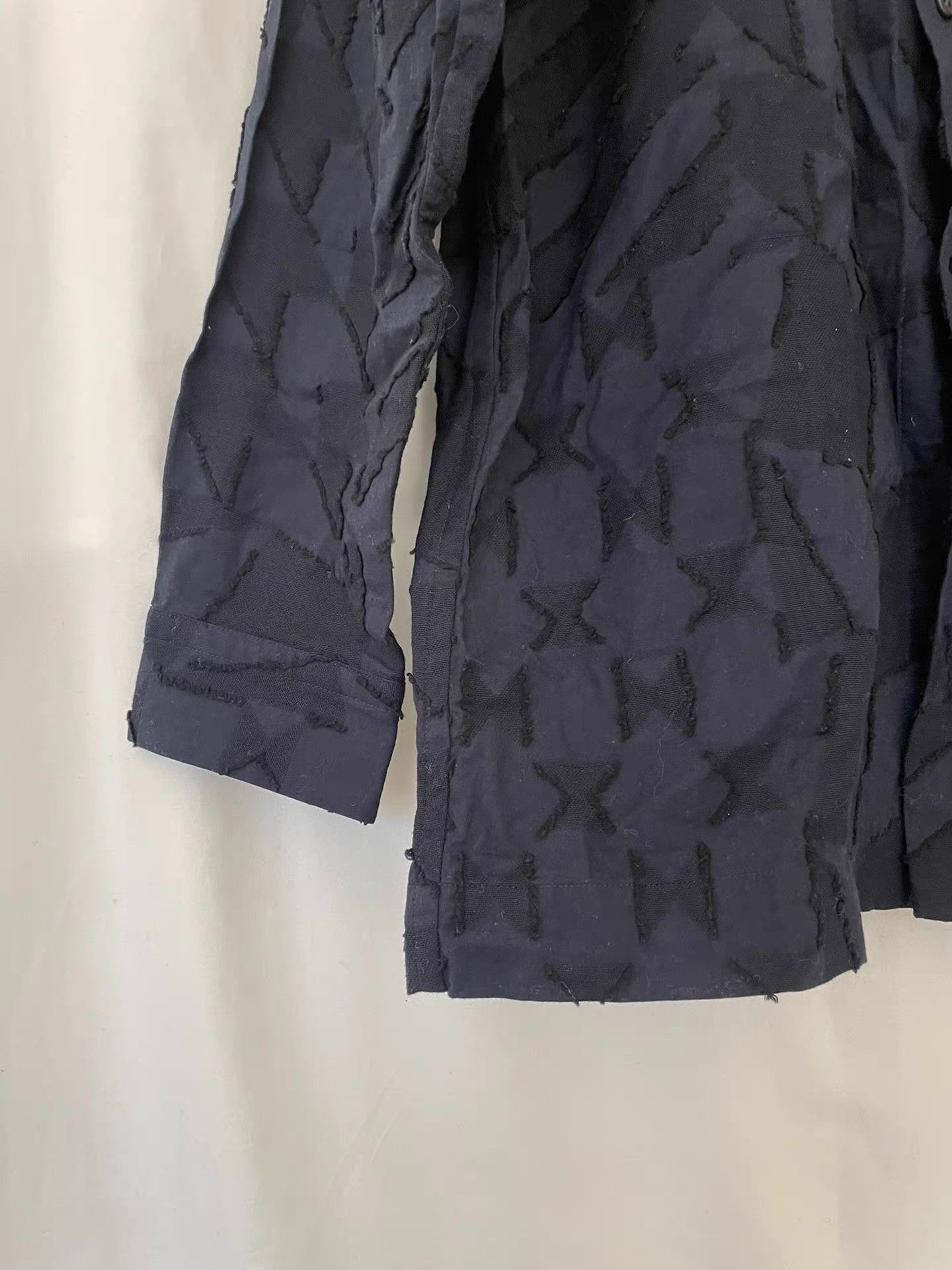 Issey Miyake Issey Miyake Men Patchwork Decorated Shirt Ｑ21 Size US M / EU 48-50 / 2 - 5 Thumbnail