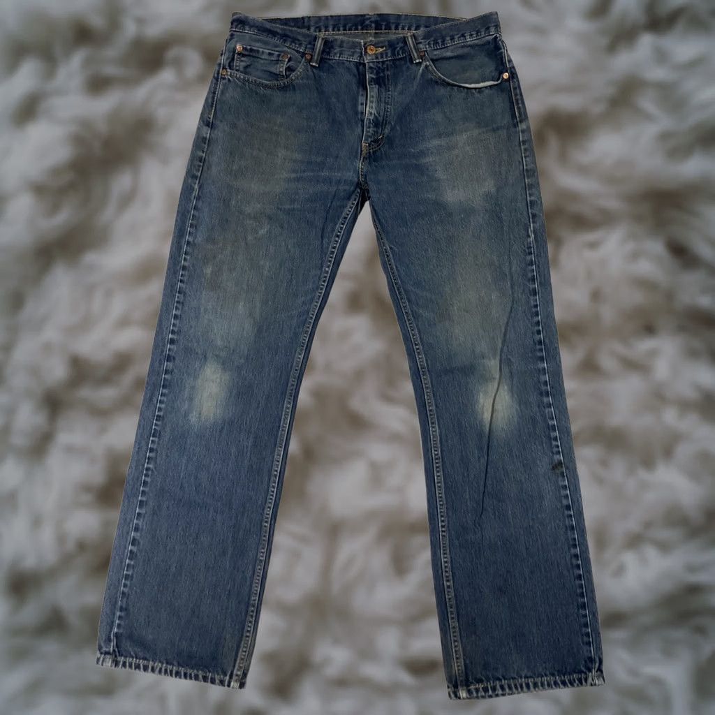 Levi's Levi's 559 Jeans Mens 36x33 Relaxed Fit Straight Leg Medium Wash Blue Denim Jeans Size US 36 / EU 52 - 1 Thumbnail