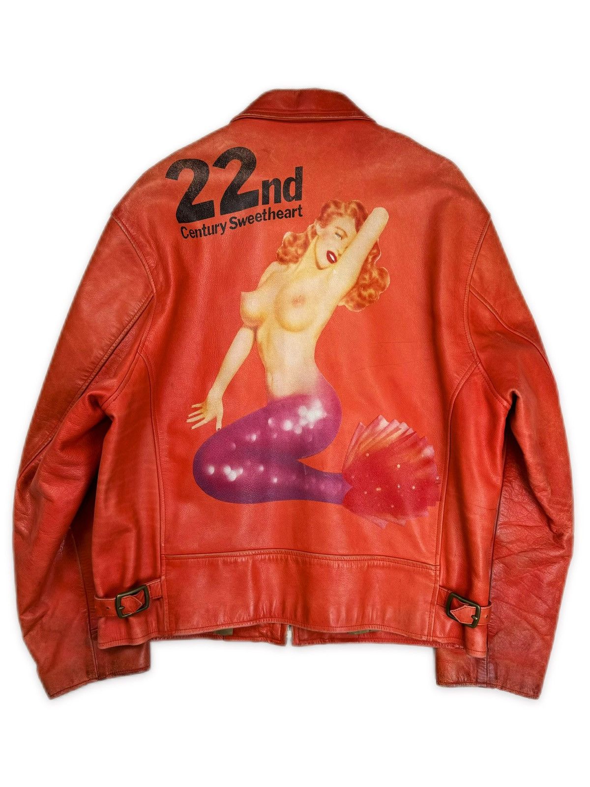 Yohji Yamamoto Y's For Men Red Label Leather Jacket | Grailed