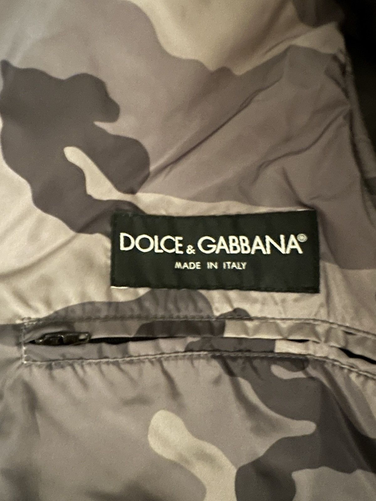 Dolce & Gabbana Dolce And Gabbana Camo Print Quilted Vest Size US M / EU 48-50 / 2 - 6 Thumbnail