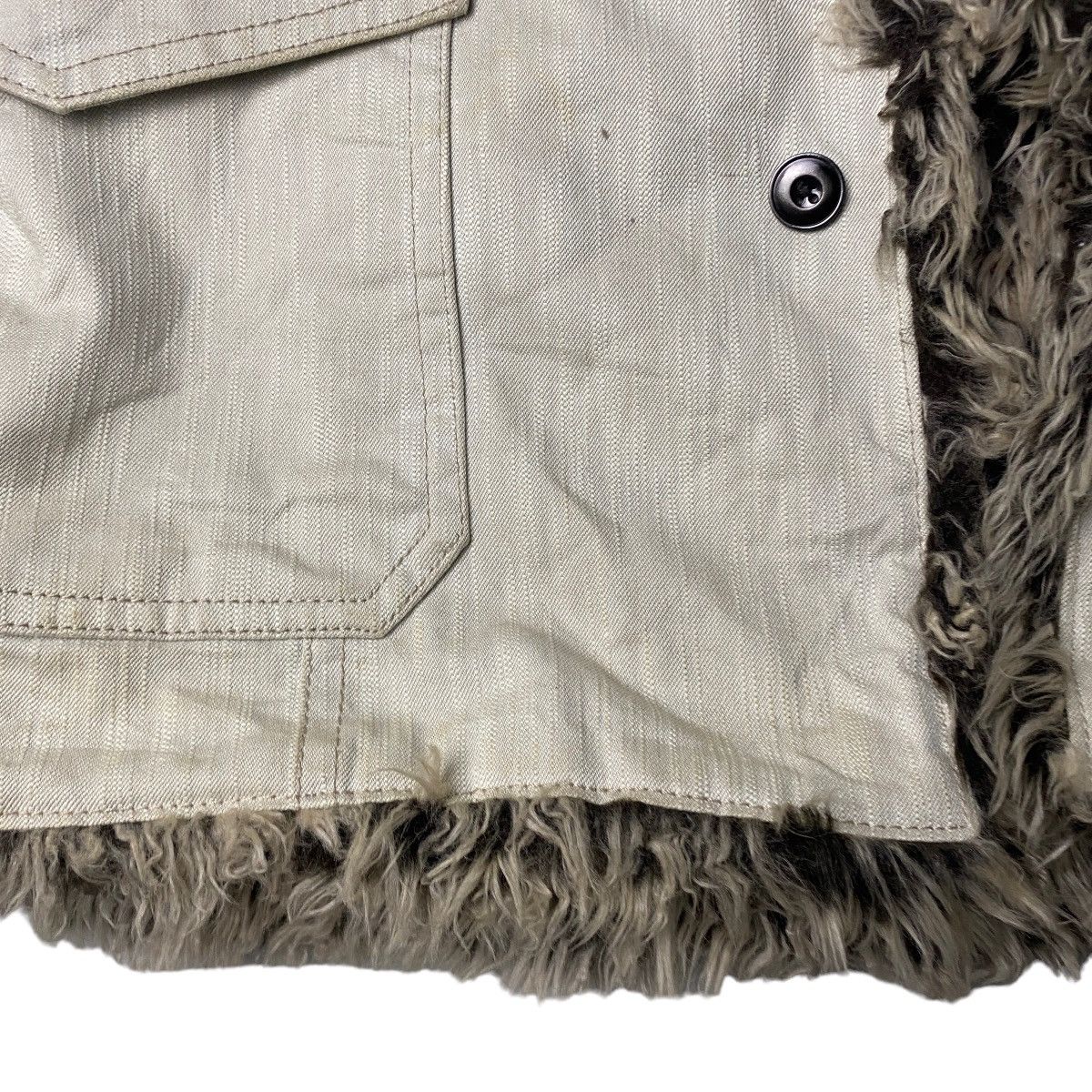 If Six Was Nine 2000's Crazy Fur Nicole Club Jacket Lgb Style Size US L / EU 52-54 / 3 - 10 Thumbnail