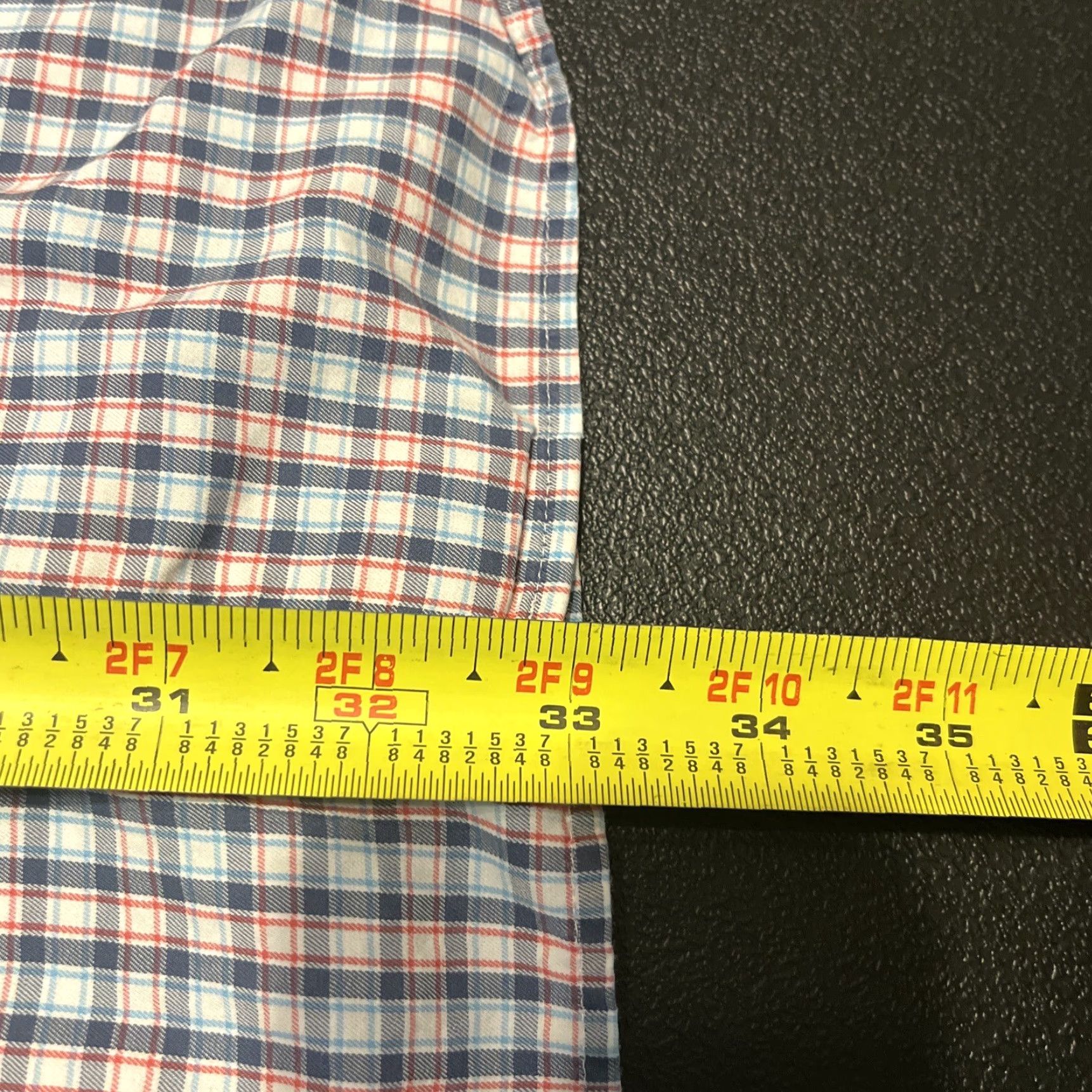 Peter Millar PETER MILLAR MENS BLUE PLAID BUTTON-UP SHIRT L SHIRT EUC Size US L / EU 52-54 / 3 - 4 Thumbnail