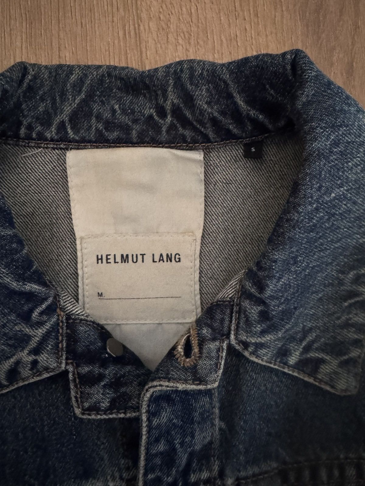 Helmut Lang Helmut Lang Denim Jacket Size US S / EU 44-46 / 1 - 3 Thumbnail