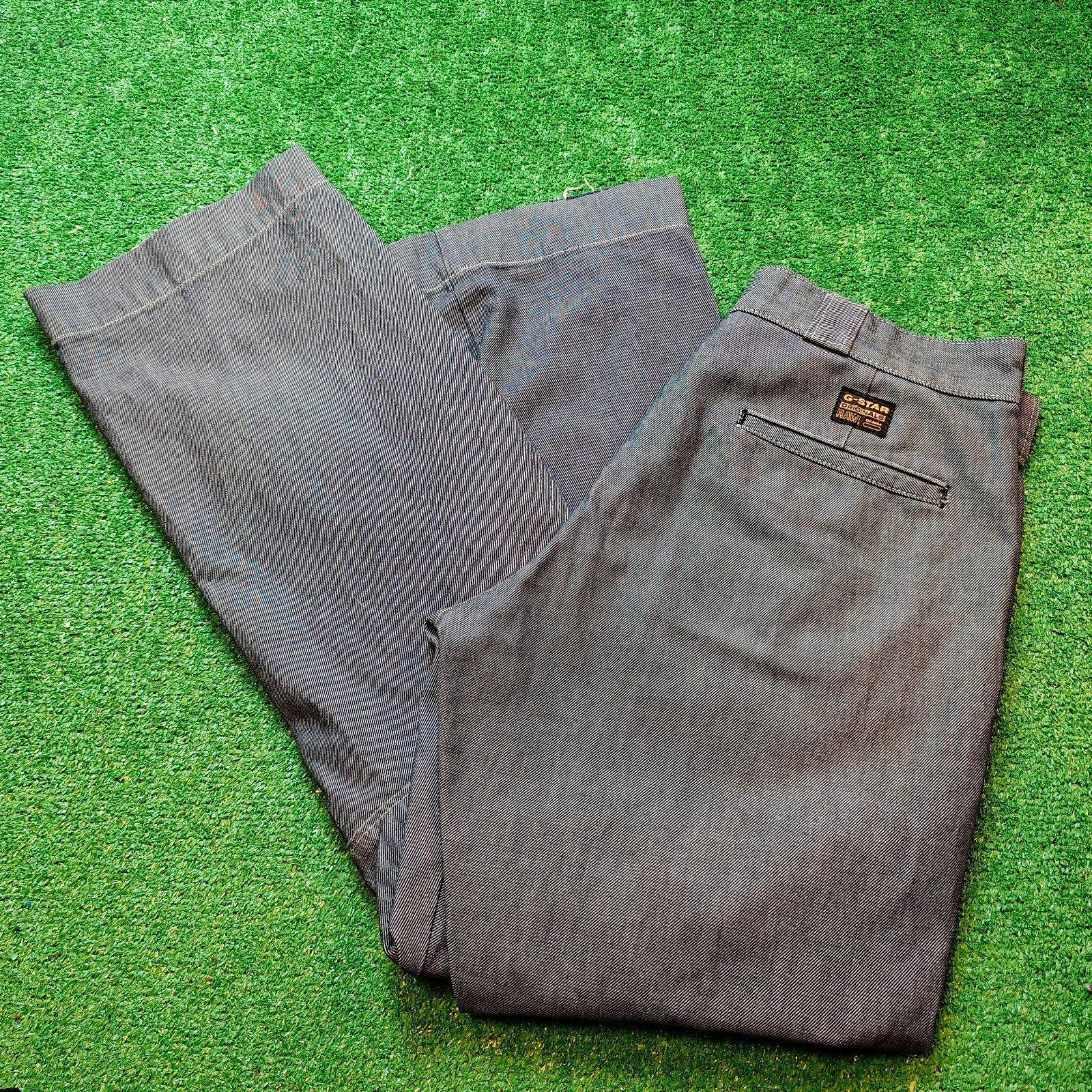 G-Star Vintage G-star Jeans Mens 32x32 gray shortcut deckpant y2k Size US 32 / EU 48 - 1 Thumbnail