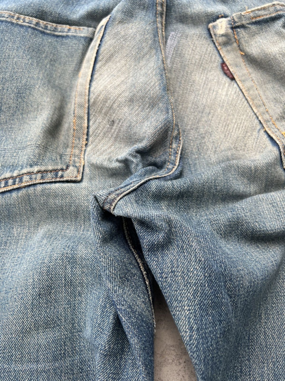 Indigo Sugar Cane Toyo Enterprise Baggy cut denim Size US 33 - 13 Thumbnail