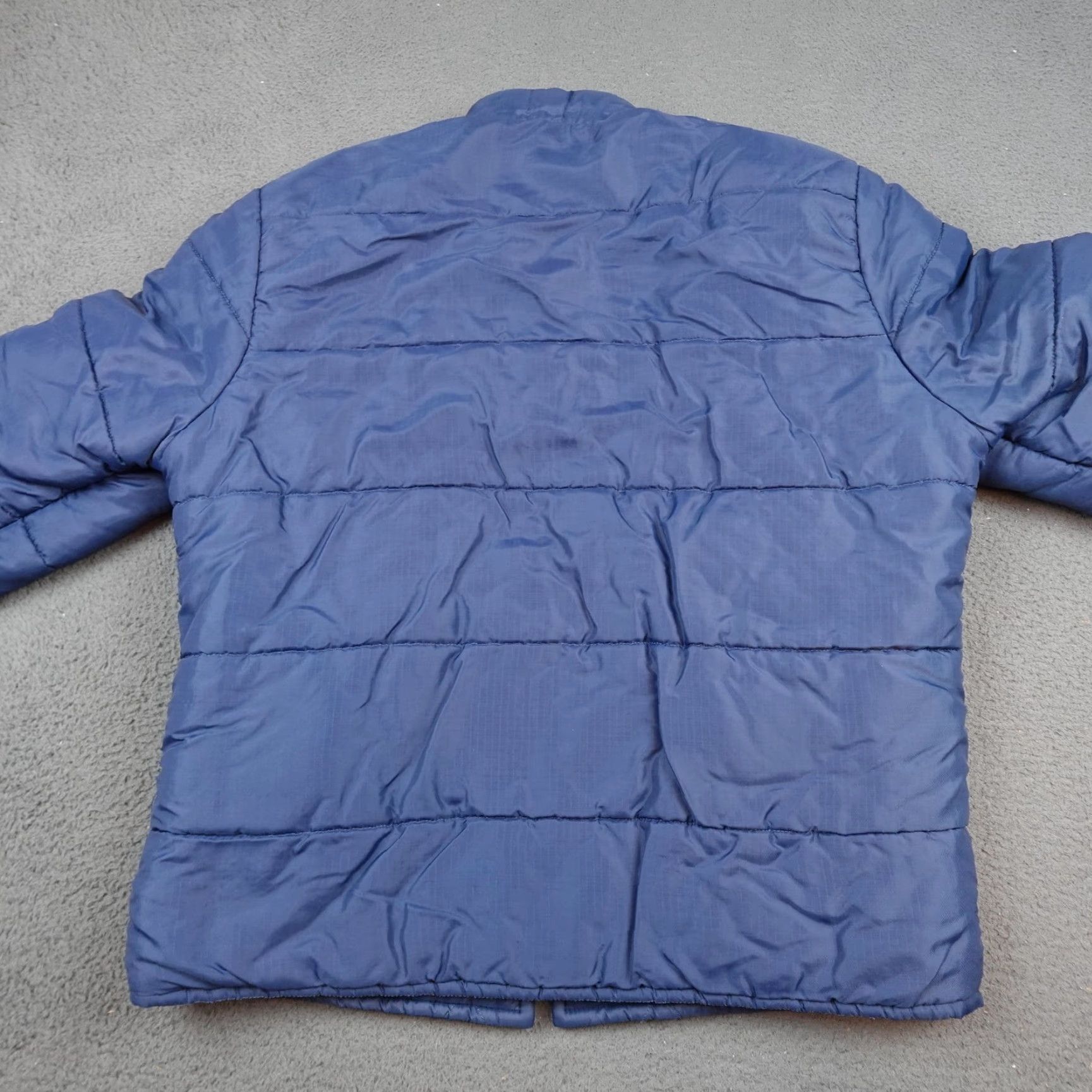 Sears VINTAGE Sears The Mens Store Jacket Mens Large Blue Quilted Puffer Full Zip Size US L / EU 52-54 / 3 - 7 Thumbnail