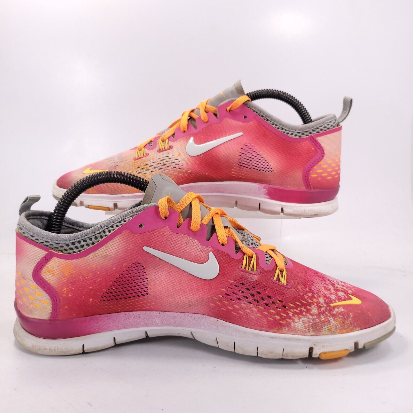 Nike Nike Free TR Fit 4 Shoe Womens Size 9 629832-100 Pink White Size US 9 / IT 39 - 6 Thumbnail
