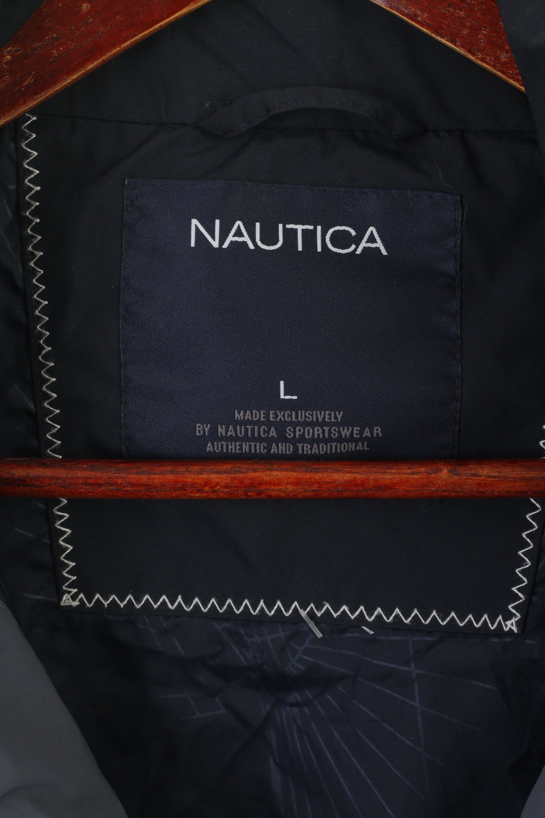 Nautica Nautica Men L Jacket Gray Sportswear 9003 Size US L / EU 52-54 / 3 - 4 Thumbnail