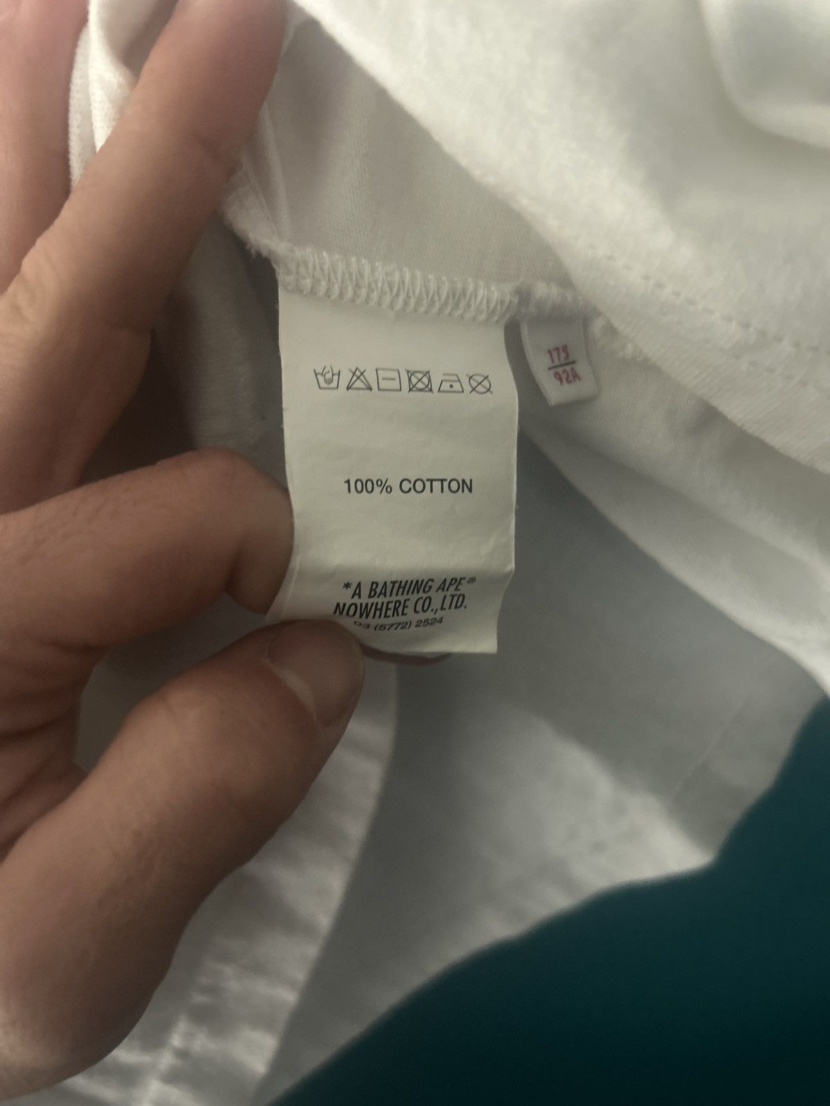Aape × Bape Aape White Tee Size US M / EU 48-50 / 2 - 5 Thumbnail