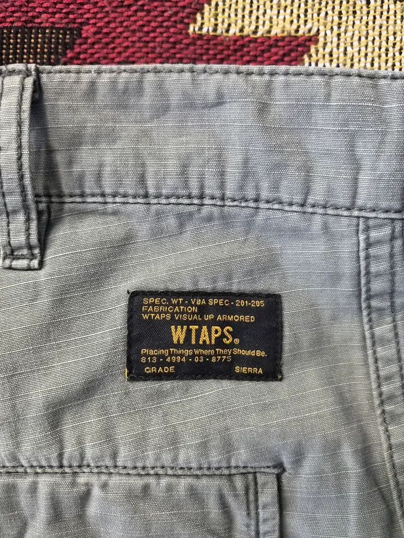 Wtaps Wtaps size 1 Wash gray-green work pants Size US 38 / EU 54 - 6 Thumbnail