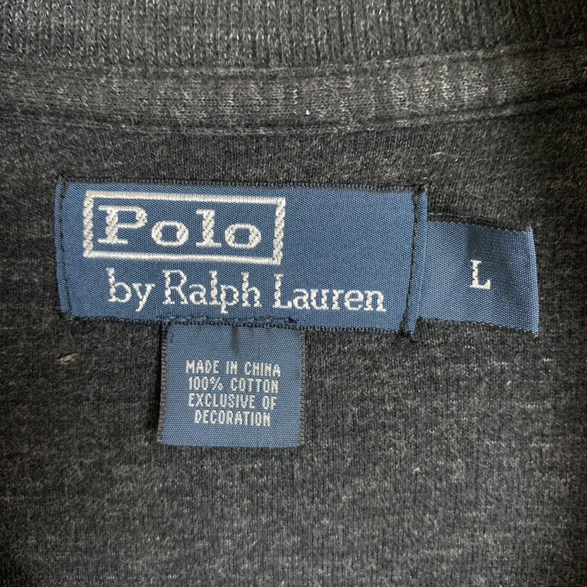 Polo Ralph Lauren Vintage Polo Ralph Lauren Half Zip Sweatshirt Size US L / EU 52-54 / 3 - 8 Thumbnail