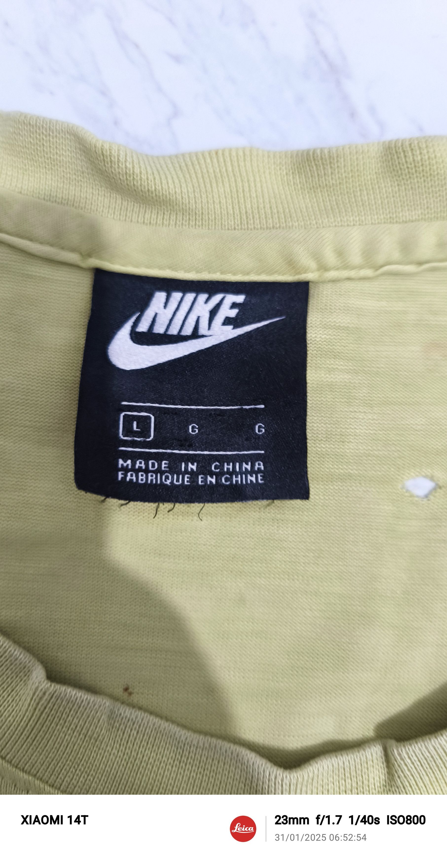 Nike Shirts NIKE POCKET LEMON Size US L / EU 52-54 / 3 - 2 Thumbnail