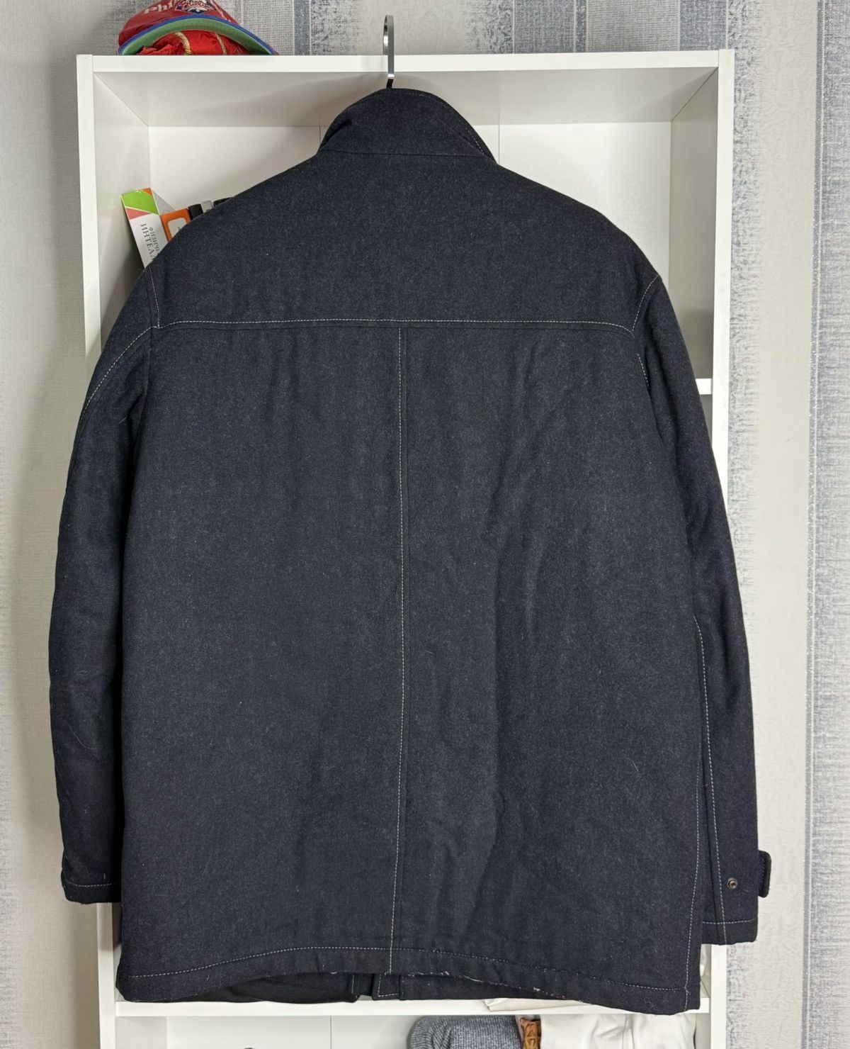 Paul & Shark Vintage Paul&Shark Wool Heavy Coat Navy Blue size M Size US L / EU 52-54 / 3 - 11 Thumbnail