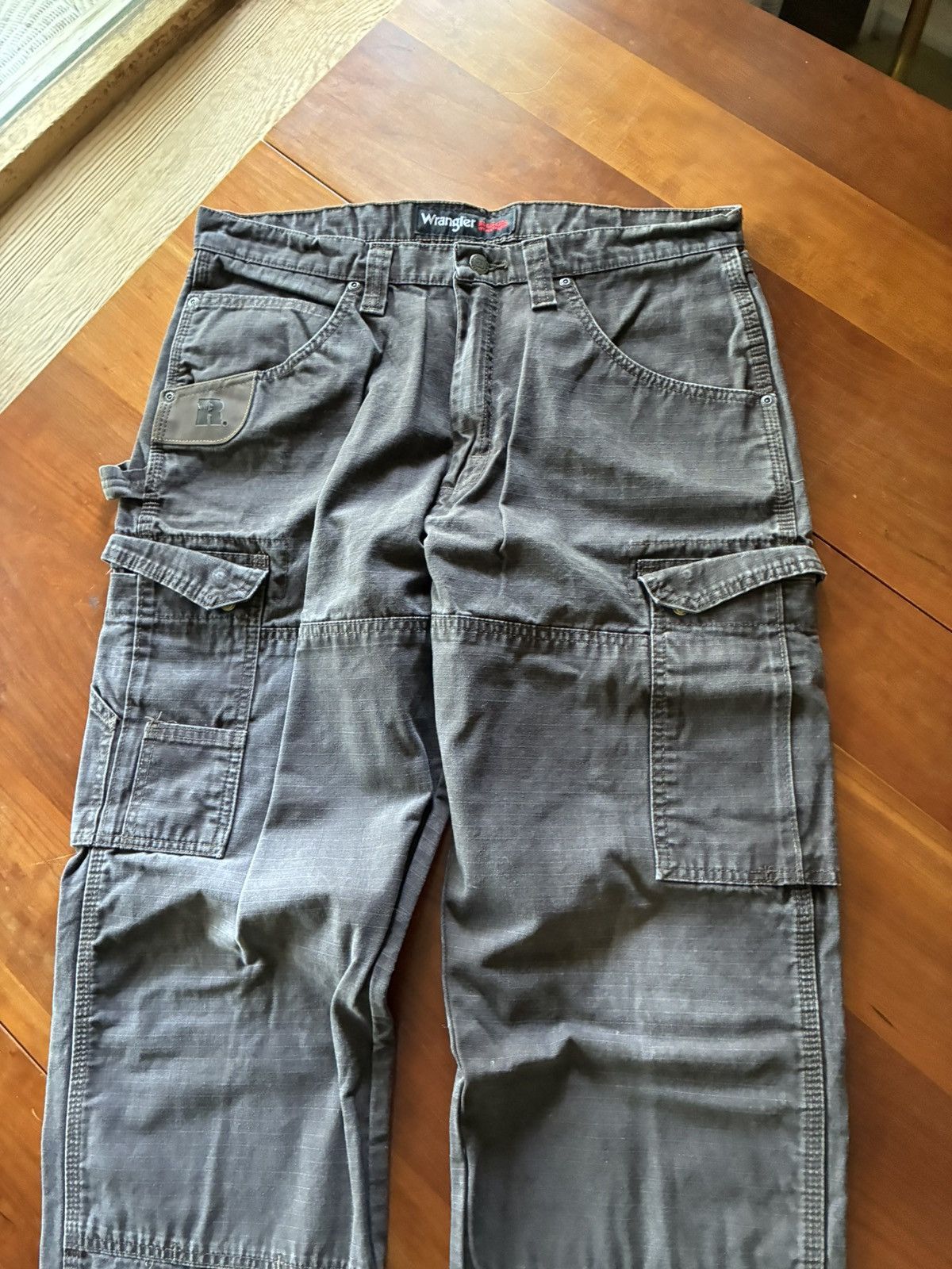 Wrangler Vintage Riggs workwear double knee pants Size US 33 - 2 Thumbnail