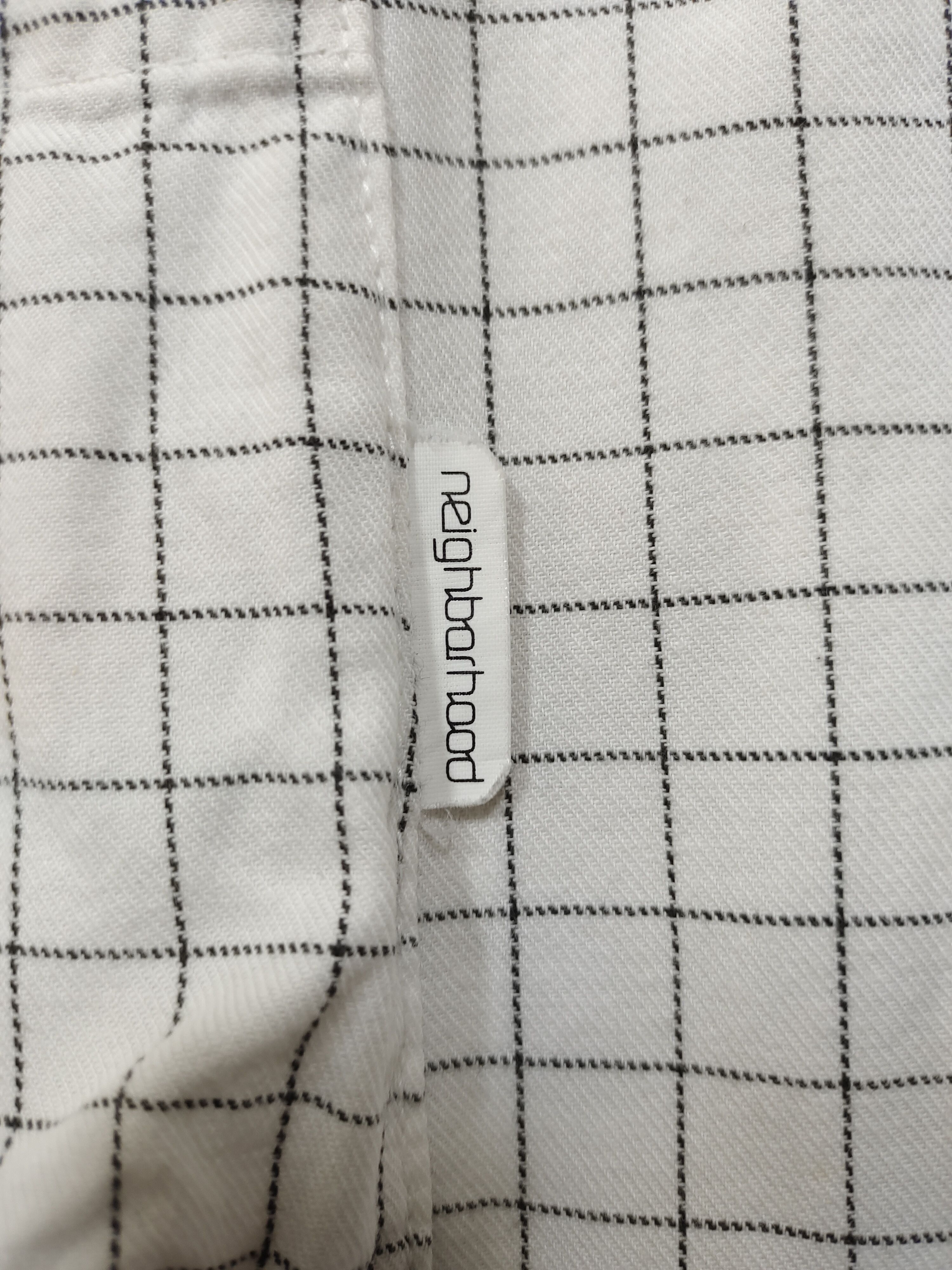 Neighborhood VINTAGE Y2K NEIGHBORHOOD CHECKERED SHIRT Size US L / EU 52-54 / 3 - 6 Thumbnail