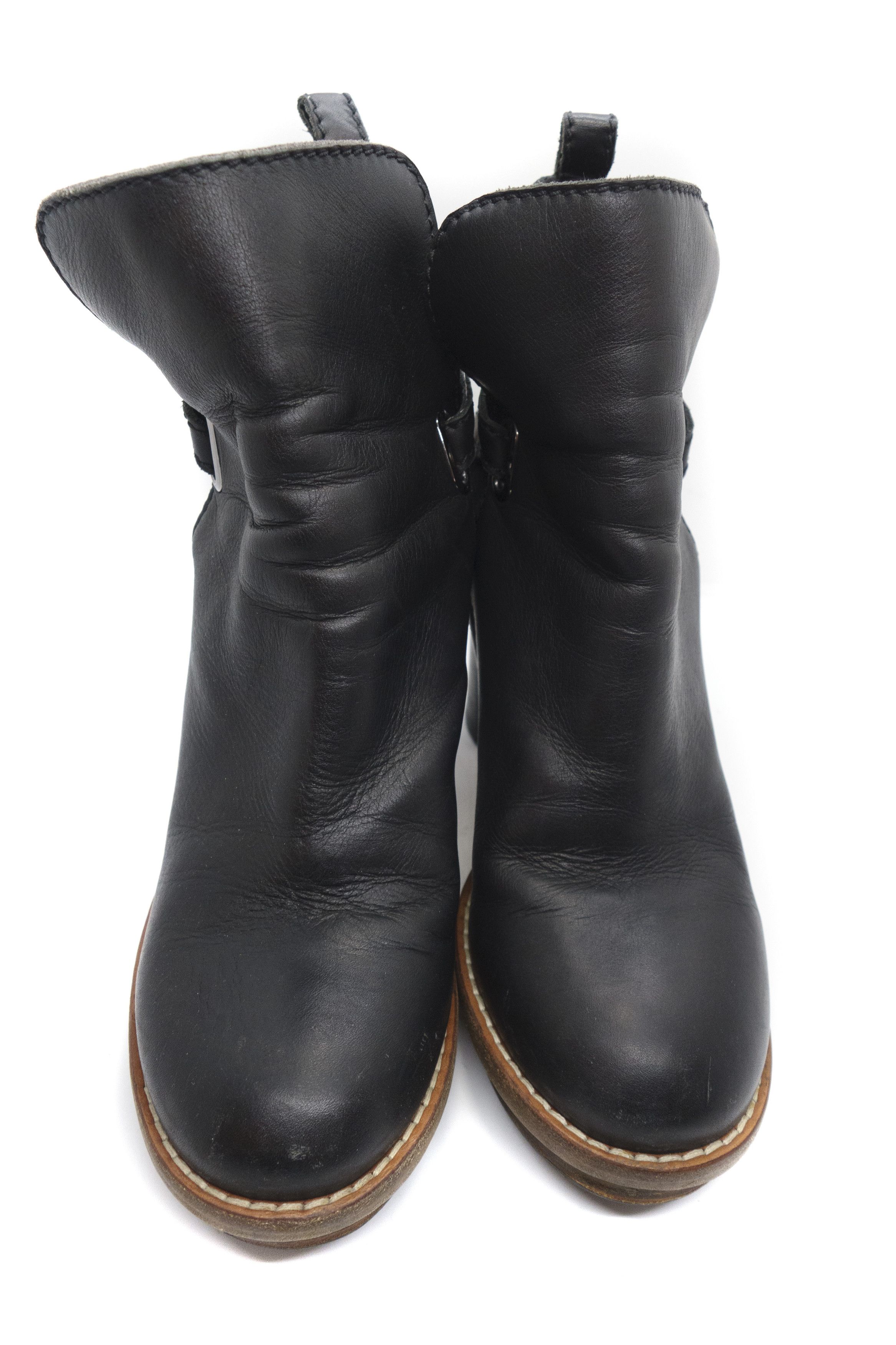 Acne Studios Leather Heels Boots Size US 9 / IT 39 - 5 Thumbnail