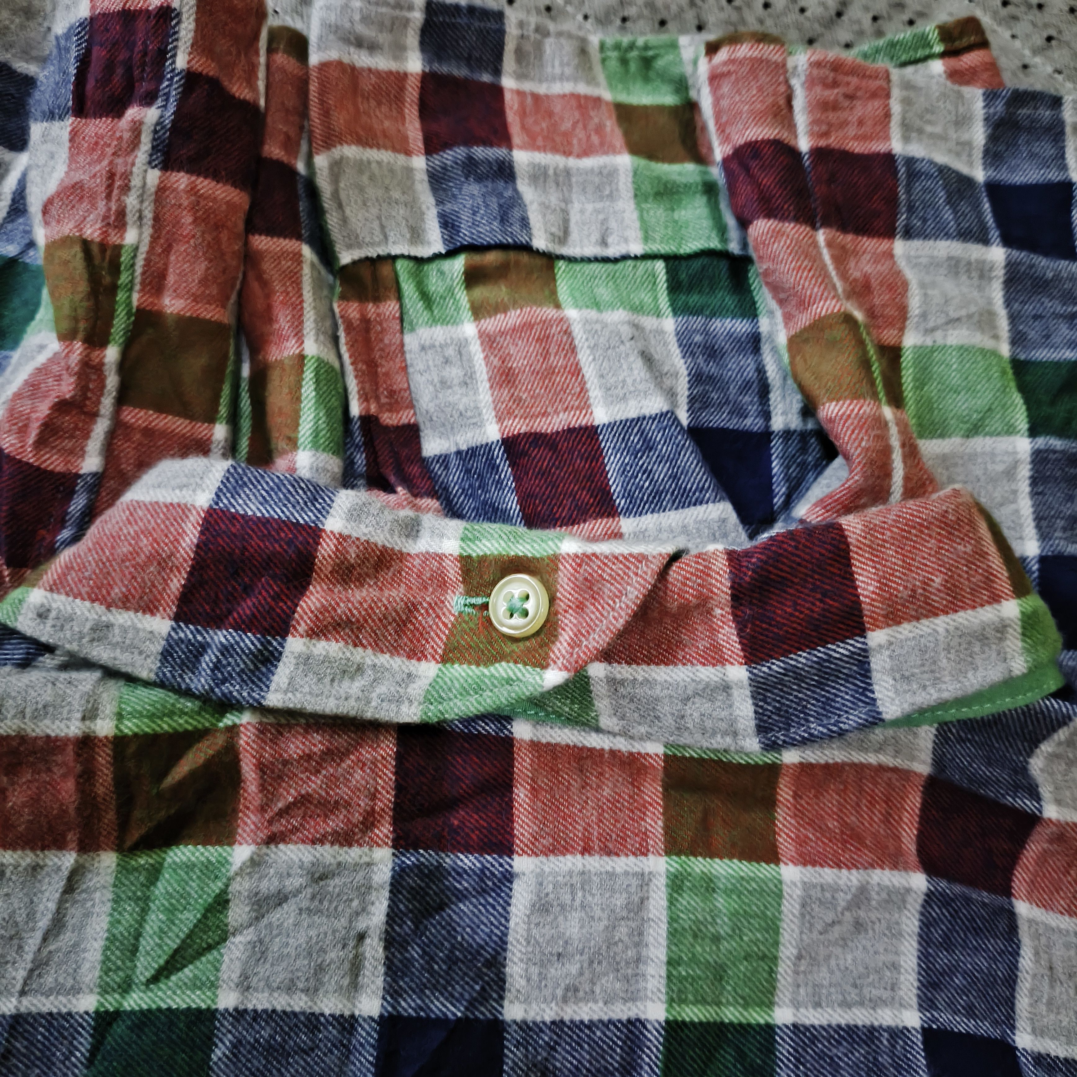 Issey Miyake Issey Miyake frapbois half shirt button up Size US M / EU 48-50 / 2 - 5 Thumbnail