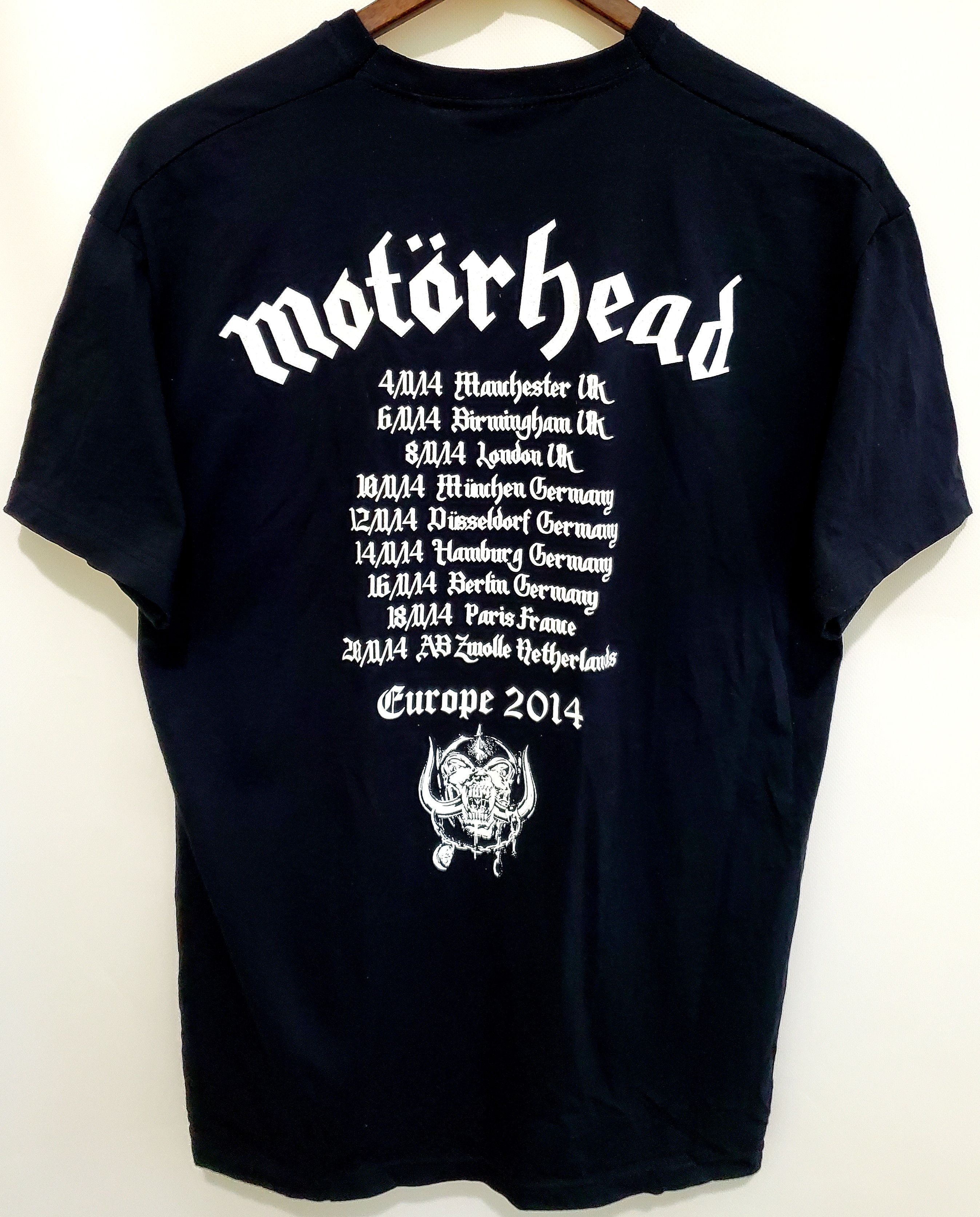 Band Tees × Vintage Vg Motorhead England Rock tour Tshirt size L Size US L / EU 52-54 / 3 - 4 Thumbnail