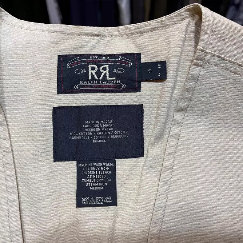 RRL Ralph Lauren RRL Ralph Lauren First year out of print vest Size US S / EU 44-46 / 1 - 4 Thumbnail