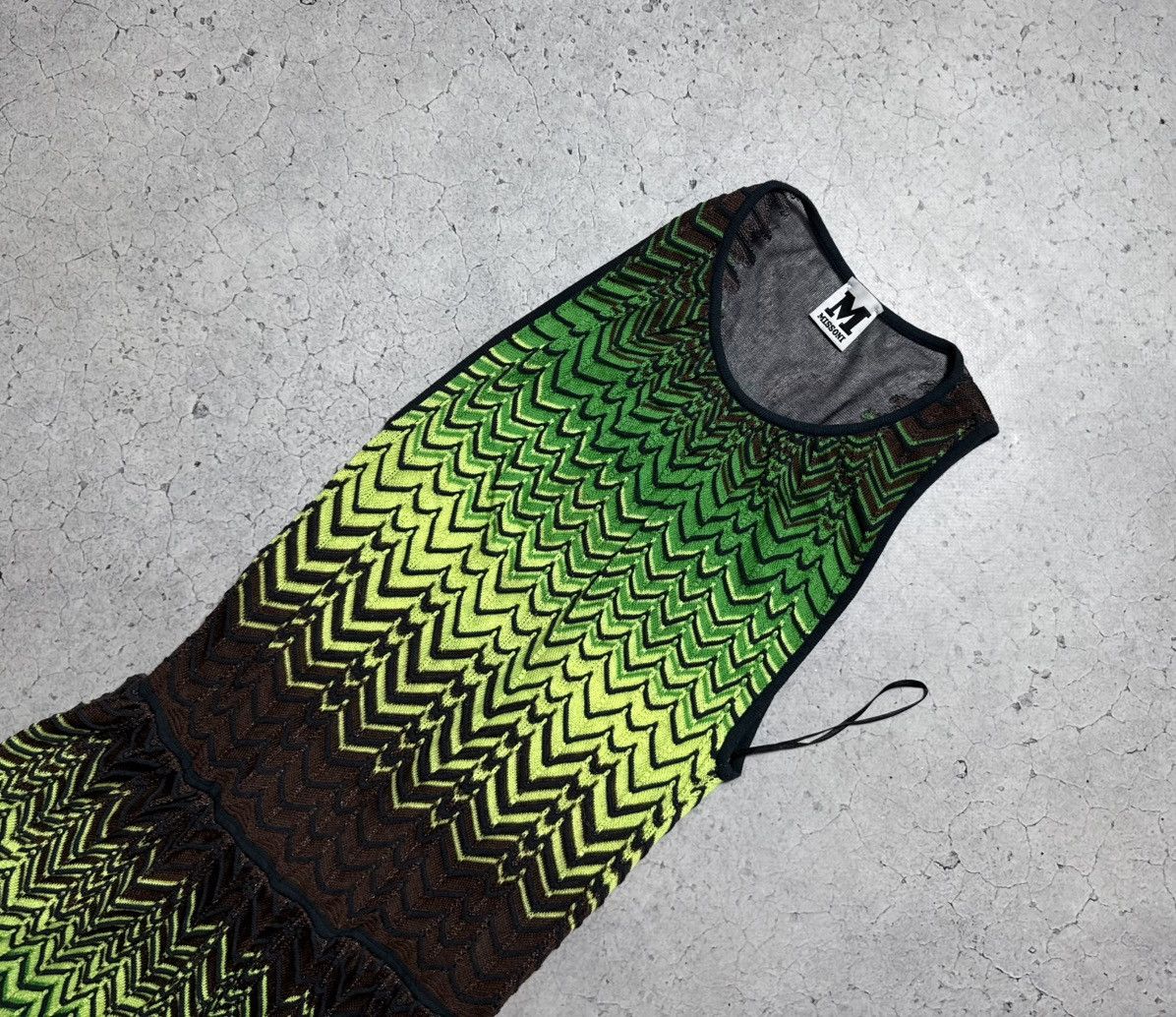 Missoni Missoni Midi Dress Green Size M Size XS / US 0-2 / IT 36-38 - 4 Thumbnail