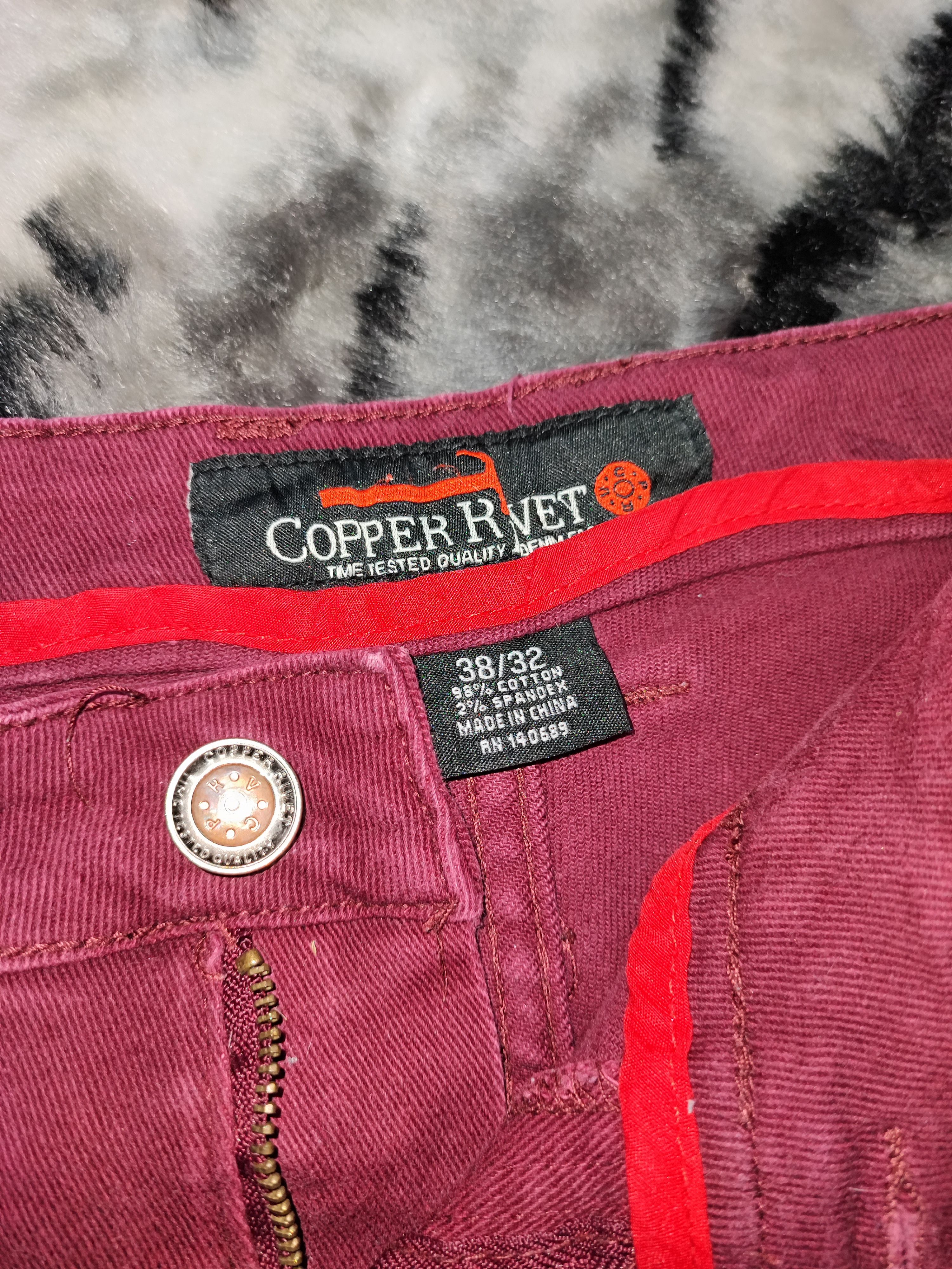 Hysteric Glamour Bondage Punk Grunge Zipper Jeans Size US 37 - 10 Thumbnail