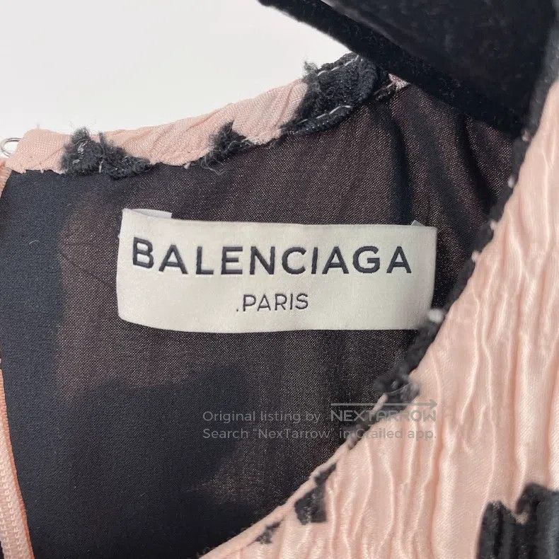 Balenciaga Balenciaga Pink Floral Top Size XS / US 0-2 / IT 36-38 - 5 Thumbnail
