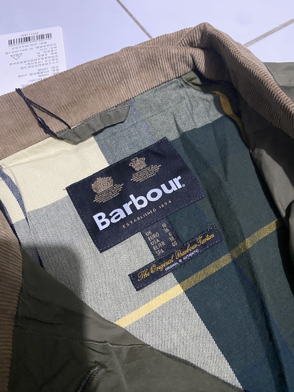 Barbour Barbour crowndown jacket Size US S / EU 44-46 / 1 - 3 Thumbnail