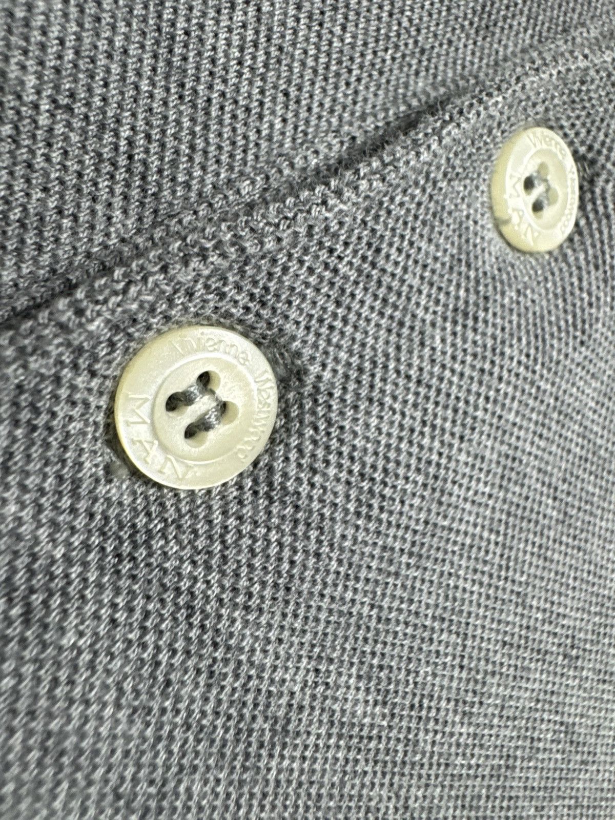 Vivienne Westwood Vivienne Westwood Luxury Polo Shirt Size L Grey Size US L / EU 52-54 / 3 - 6 Thumbnail