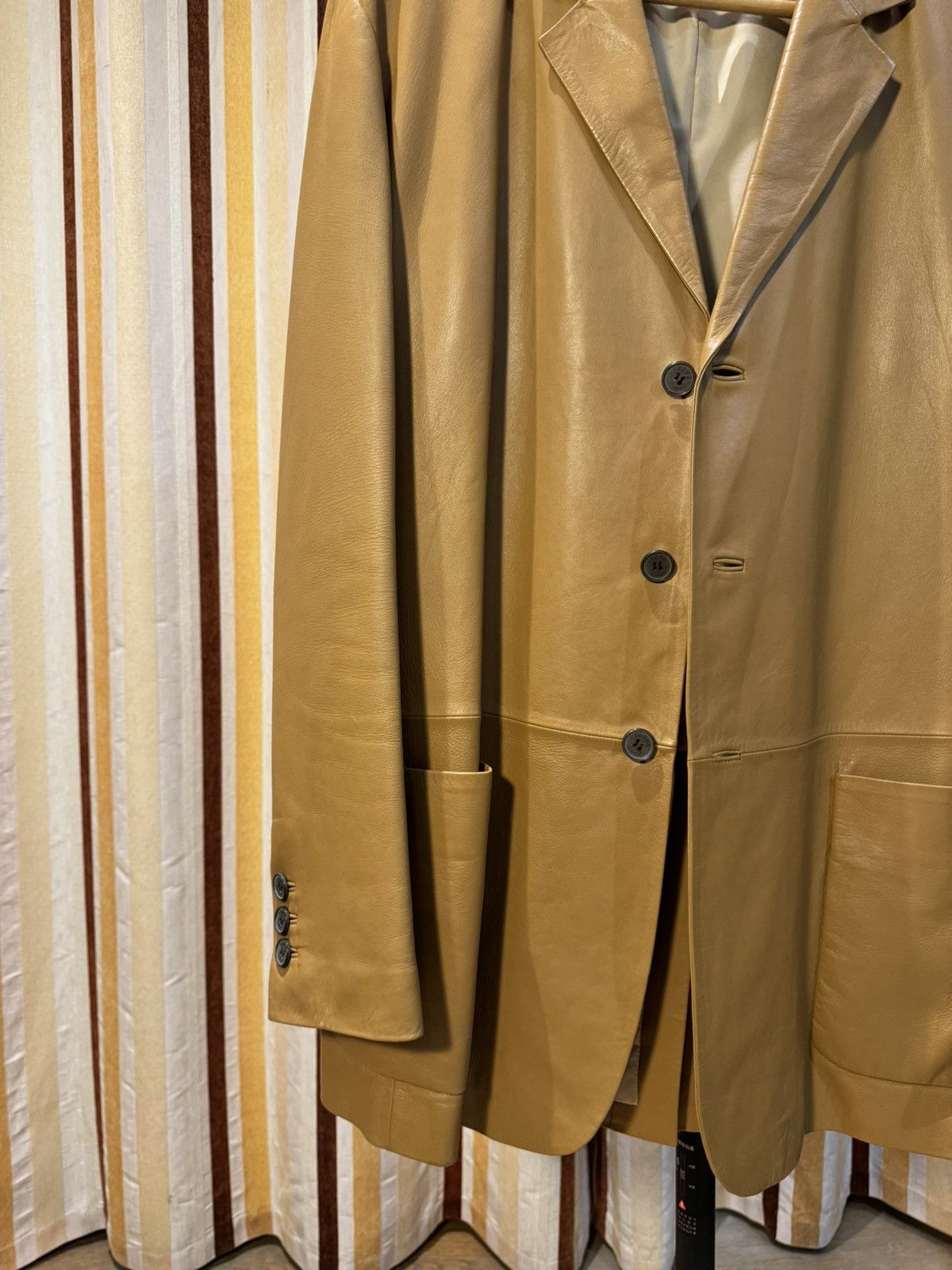 Loewe Loewe Vintage Brown Tan Superb Soft Leather Blazer Jacket 50 Size US M / EU 48-50 / 2 - 9 Thumbnail