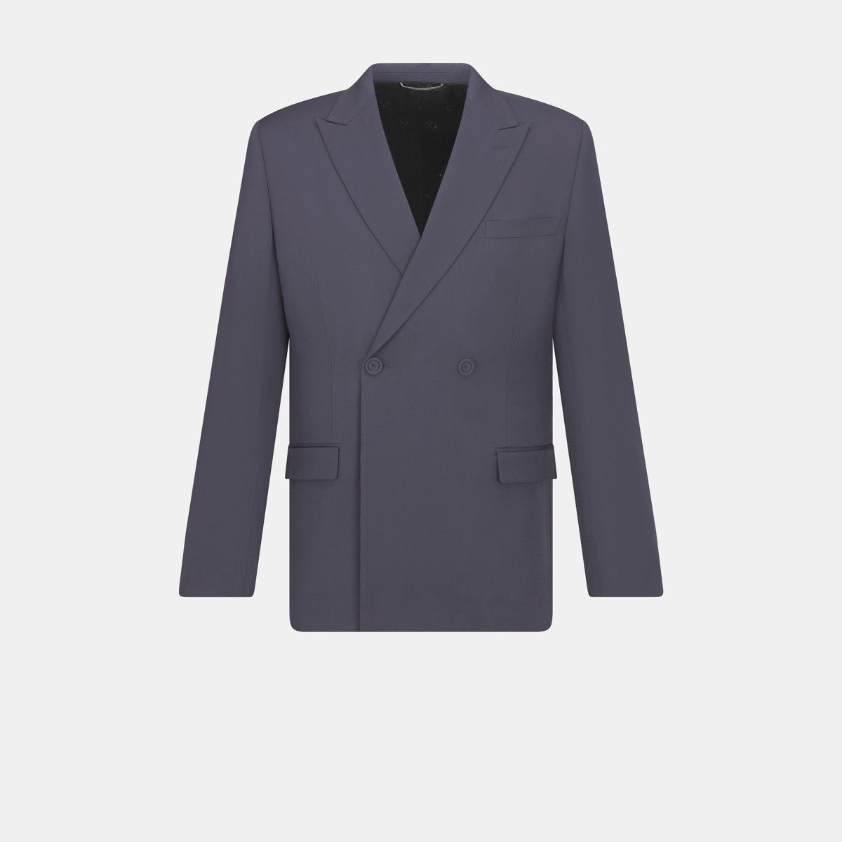 Dior o1bcso1str1224 Double-Breasted Jacket in Grey Size US M / EU 48-50 / 2 - 1 Thumbnail